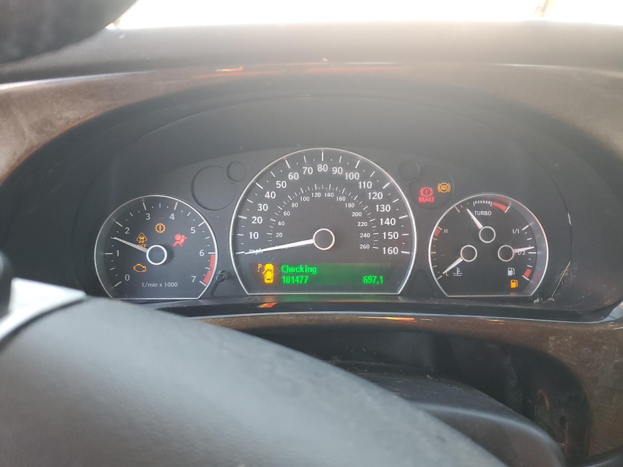2007 Saab 9-5 Aero Серебряный vin: YS3EH49G273516187