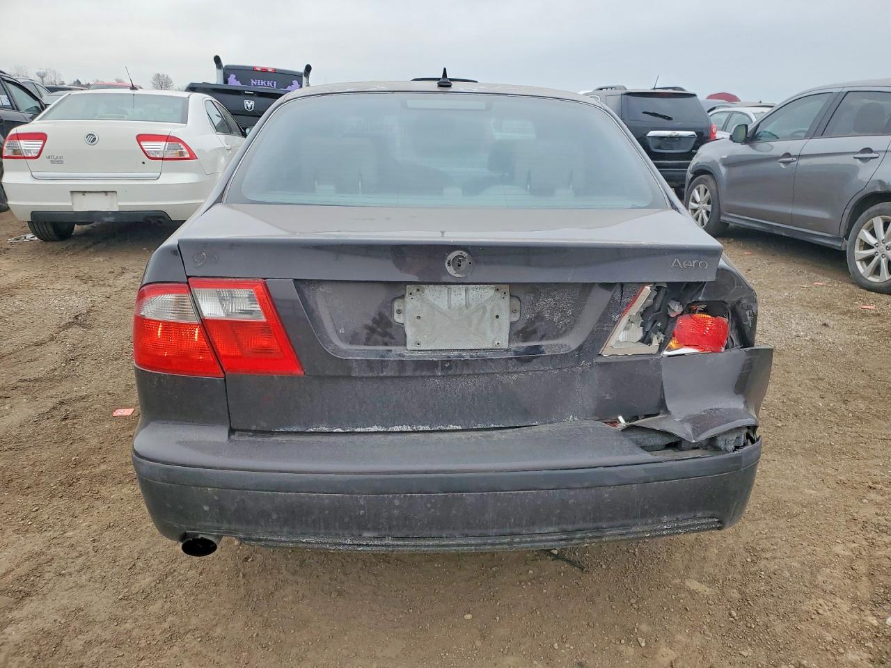 2004 Saab 9-5 Aero Gray vin: YS3EH49G443516364