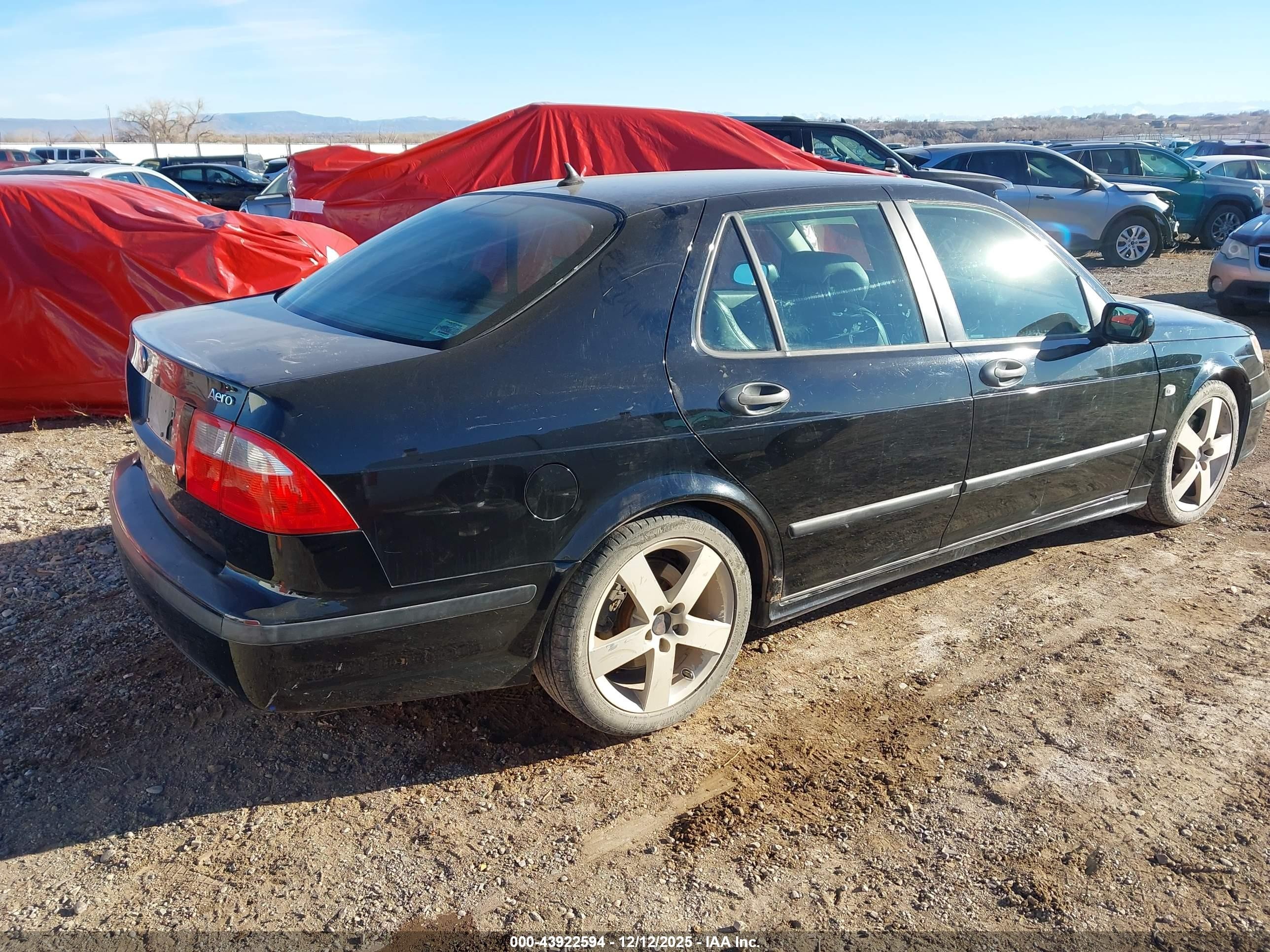 2004 Saab 9-5 Aero Black vin: YS3EH49G543018061