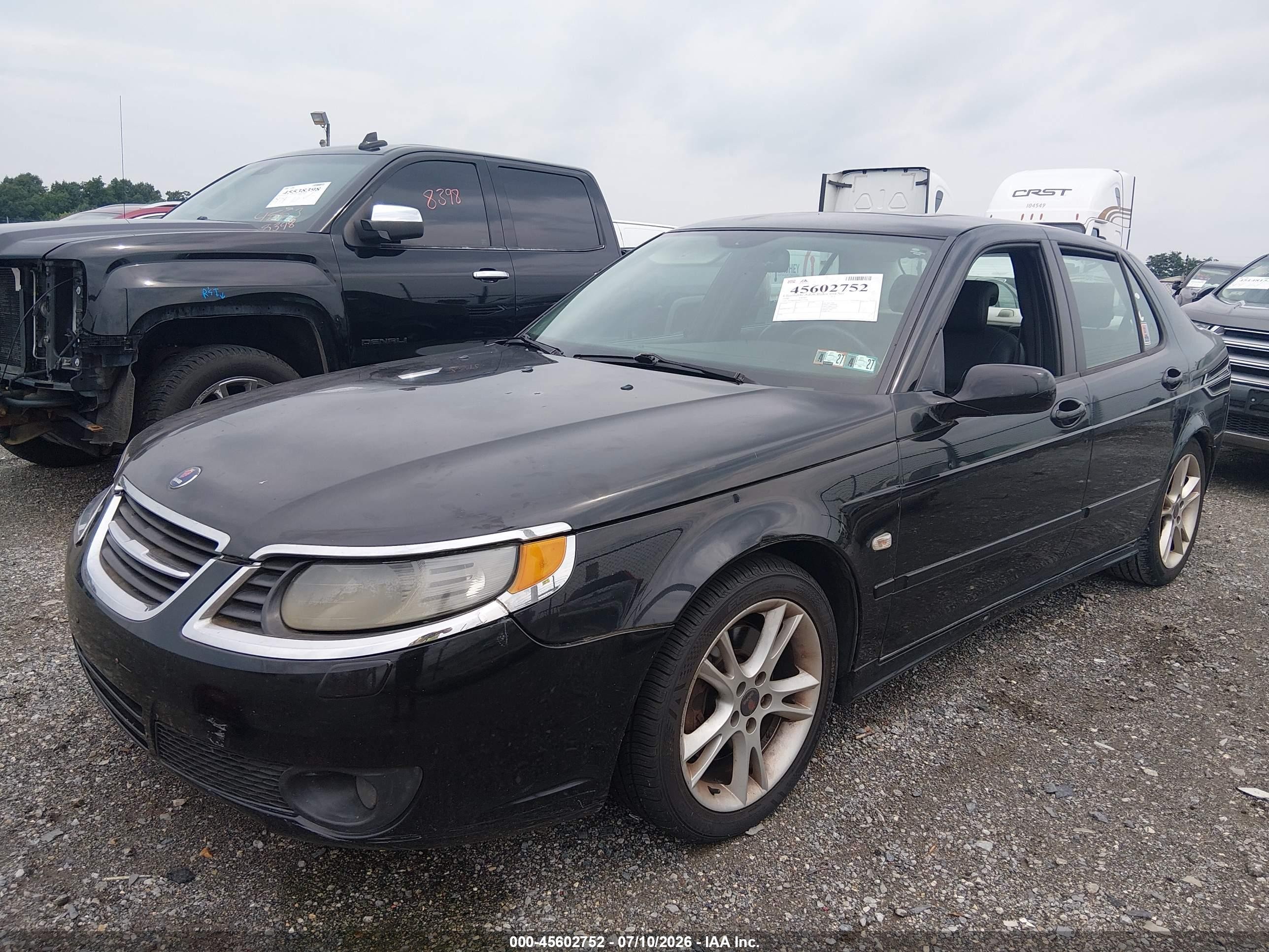2006 Saab 9-5 2.3t Sport Черный vin: YS3EH49G663517101