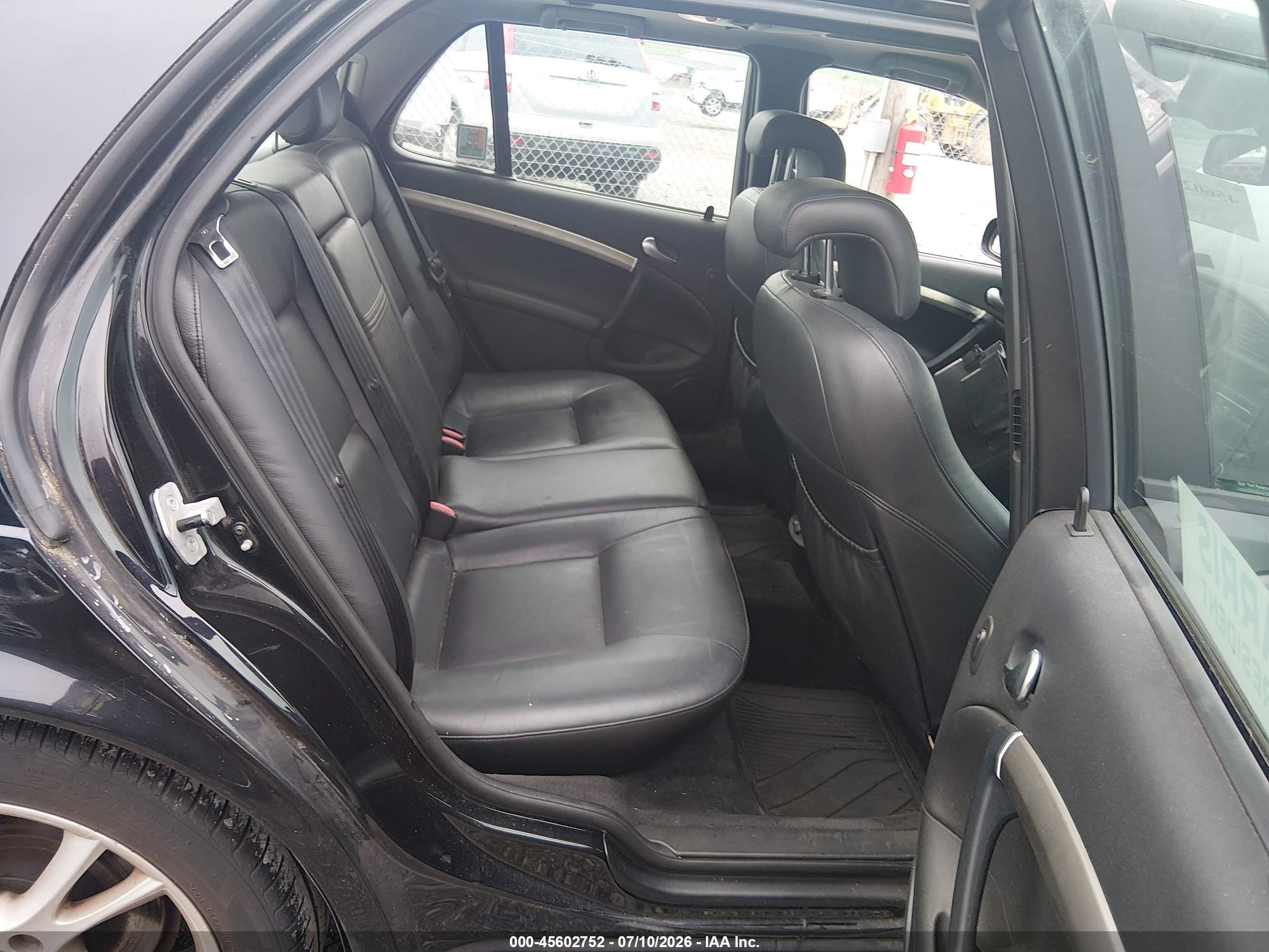 2006 Saab 9-5 2.3t Sport Черный vin: YS3EH49G663517101