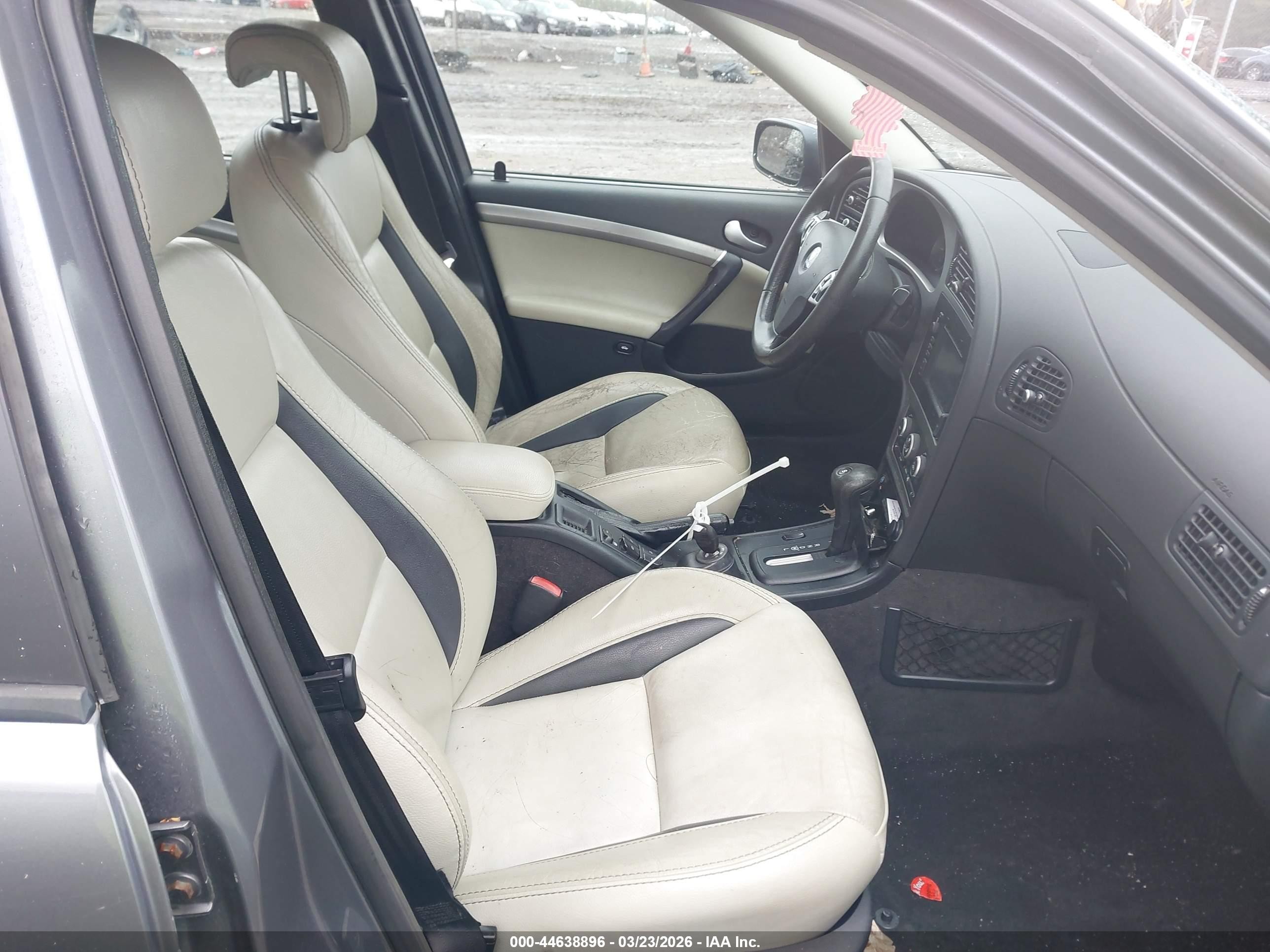 2008 Saab 9-5 Aero Серый vin: YS3EH49G683503248