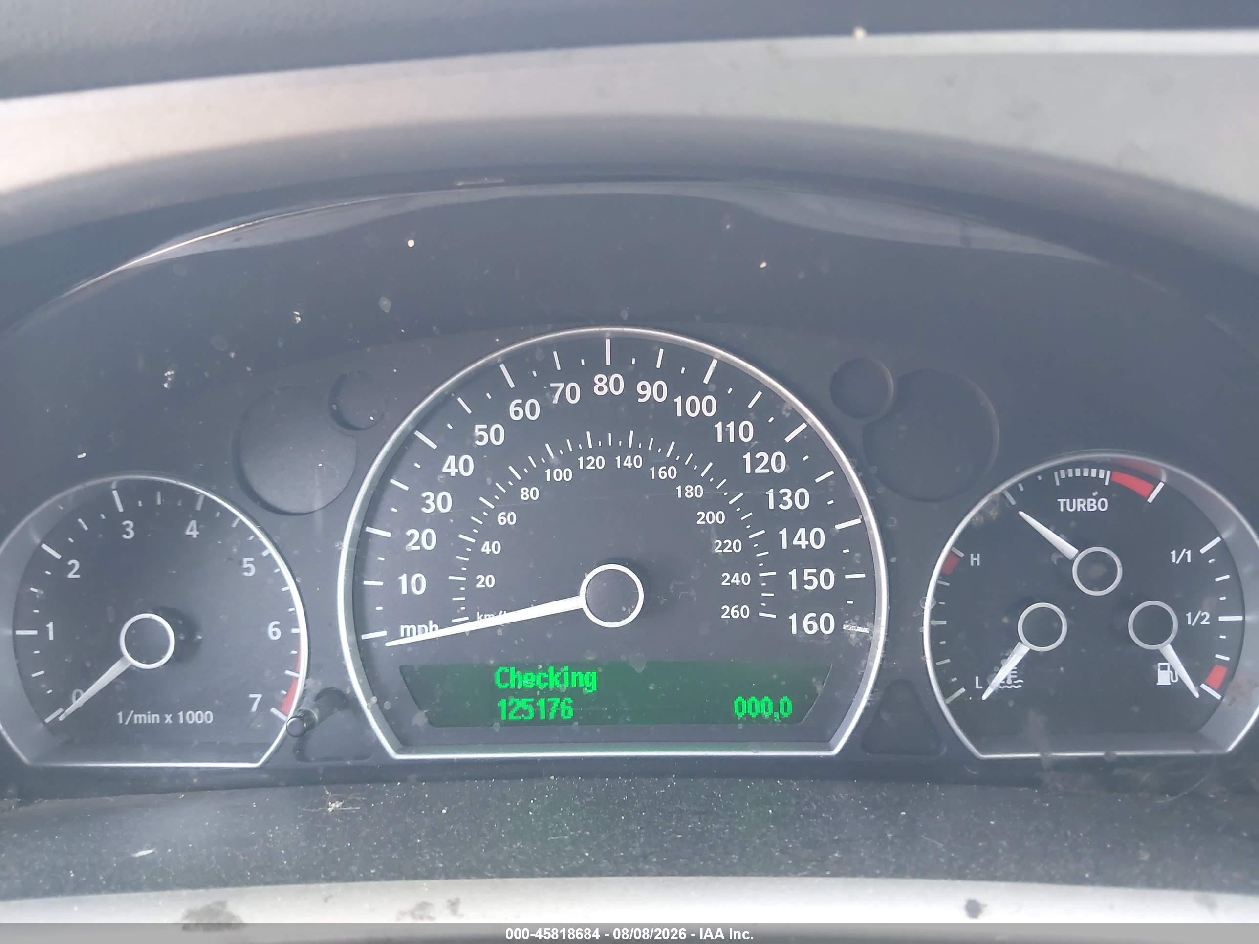 2006 Saab 9-5 2.3t Sport Red vin: YS3EH59G063515477