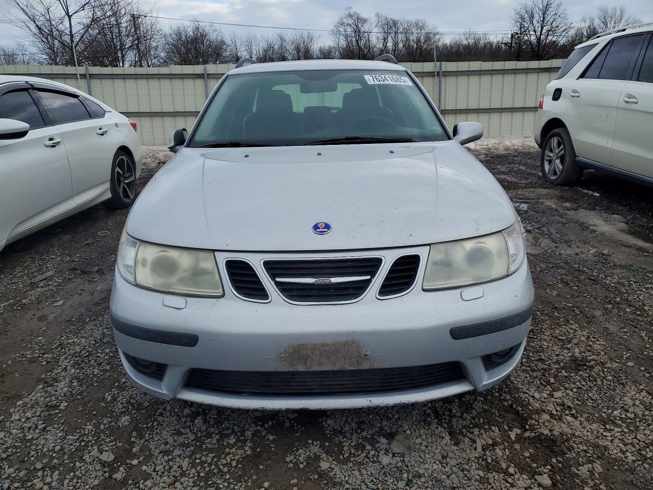 2005 Saab 9-5 Aero Silver vin: YS3EH59G153508956