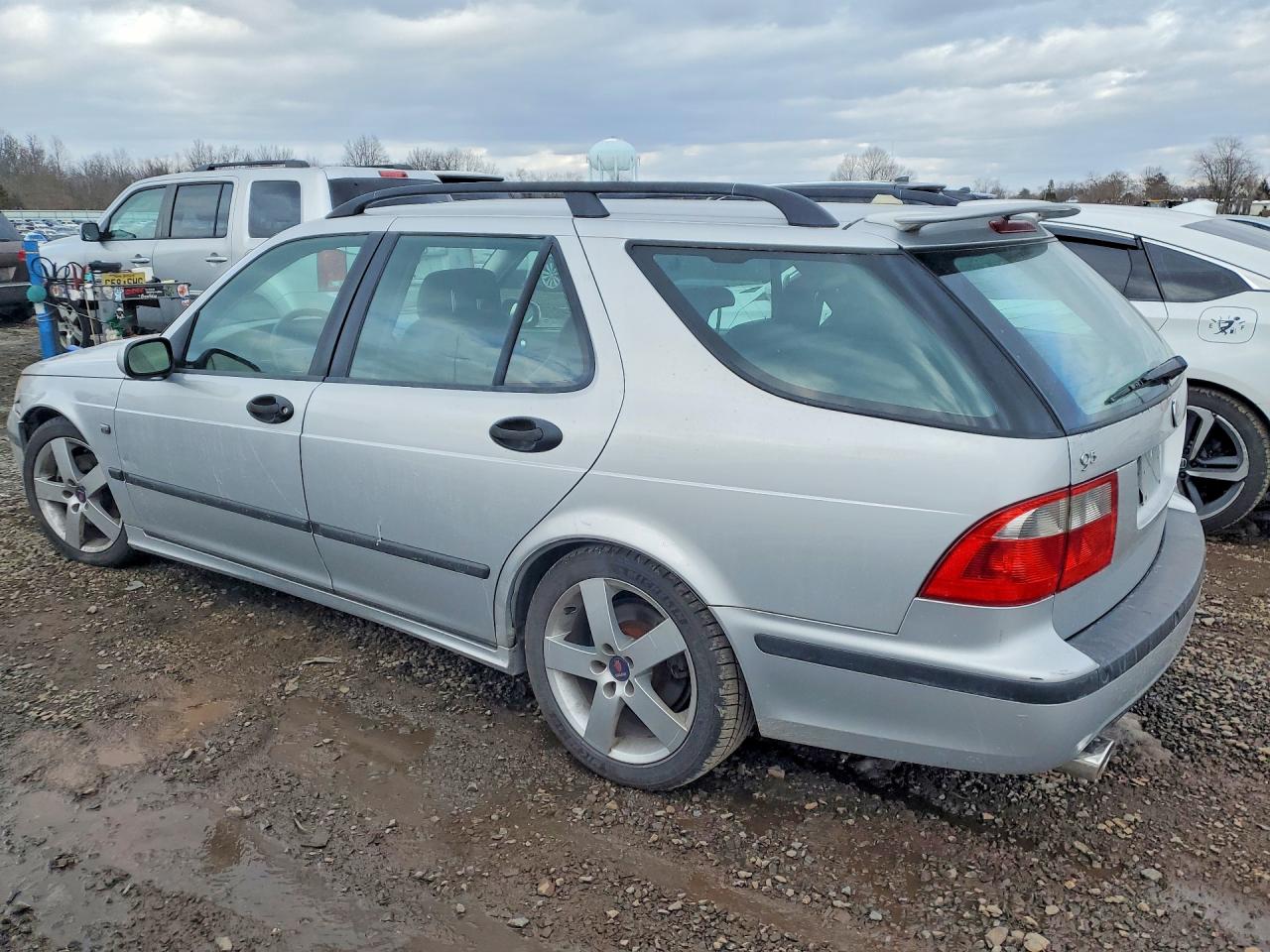 2005 Saab 9-5 Aero Silver vin: YS3EH59G153508956
