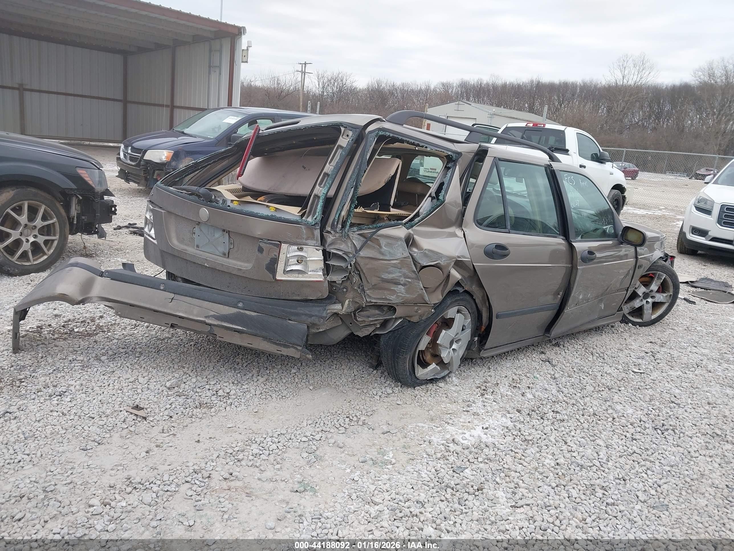2004 Saab 9-5 Aero Коричневый vin: YS3EH59G343506639