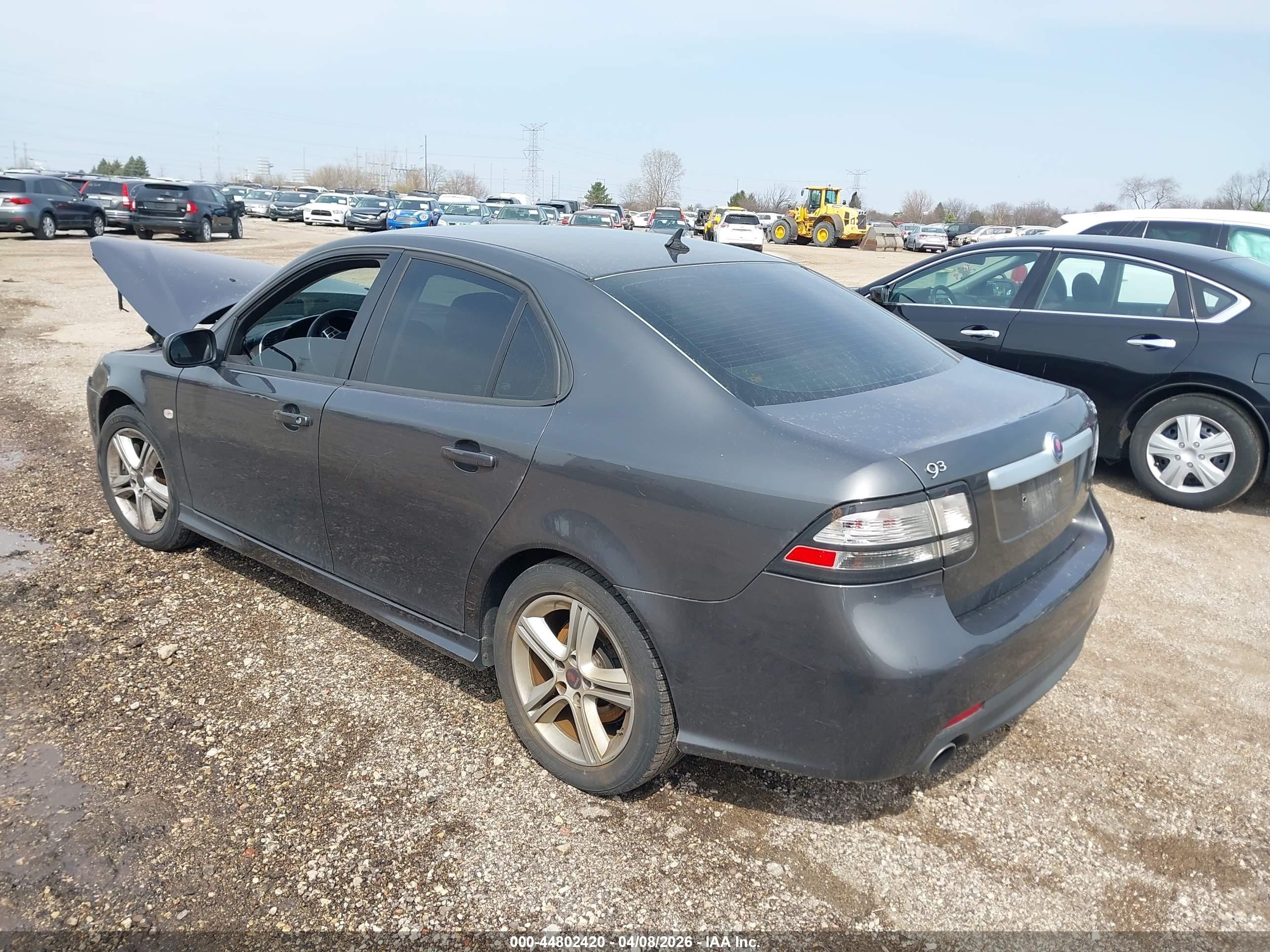 2010 Saab 9-3   Серый vin: YS3FA4BY2A1618295