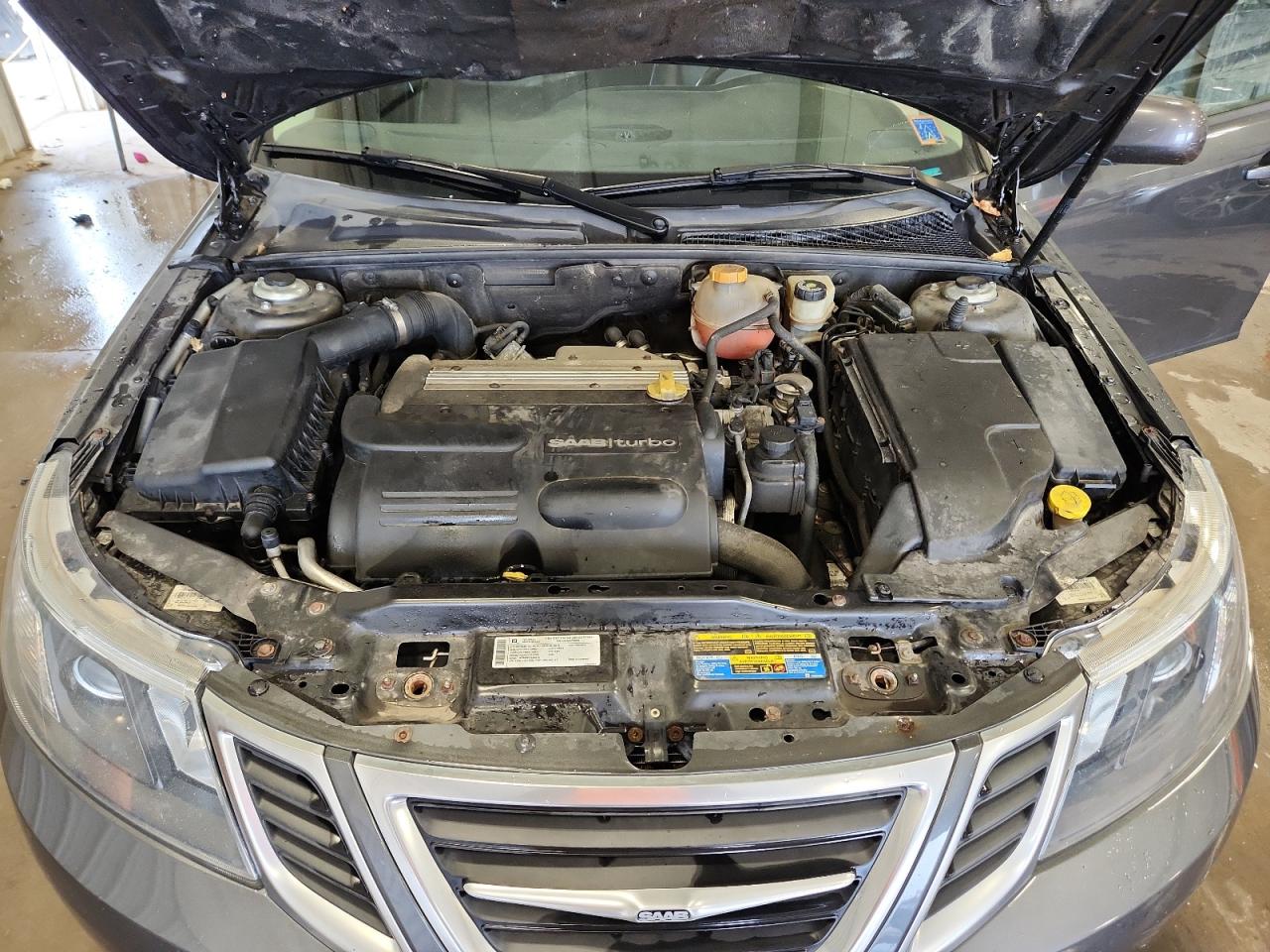 2010 Saab 9-3 2.0t Gray vin: YS3FA4BY3A1607600