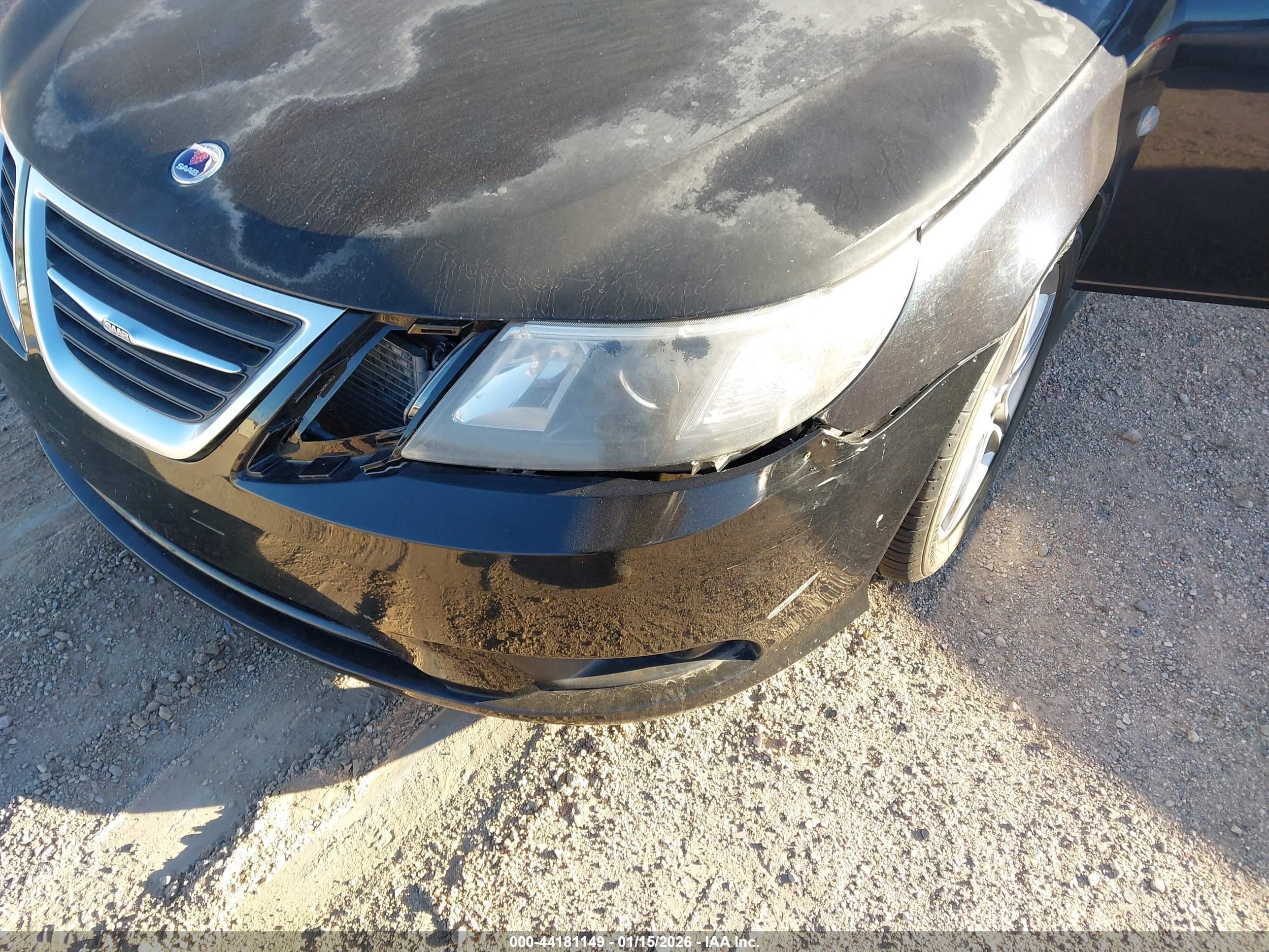 2010 Saab 9-3   Black vin: YS3FA4BY3A1610268