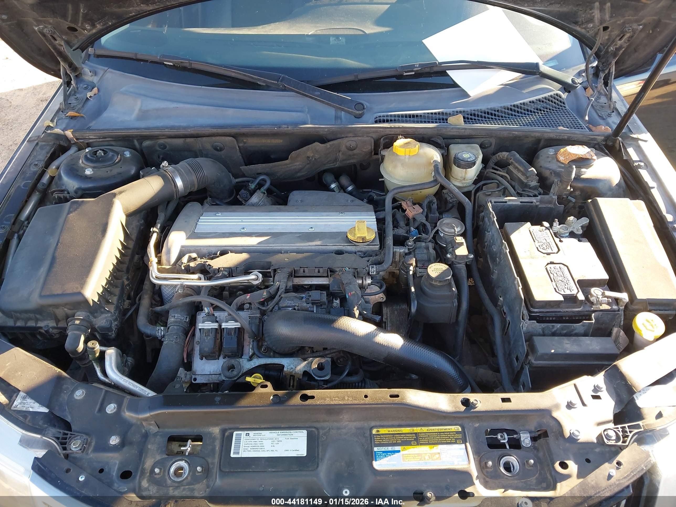 2010 Saab 9-3   Black vin: YS3FA4BY3A1610268