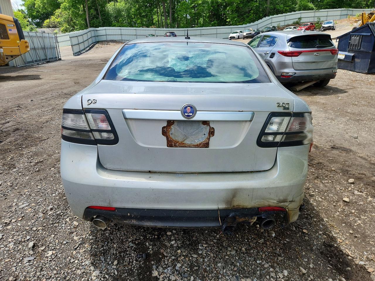 2010 Saab 9-3 2.0t Silver vin: YS3FA4BY7A1609978