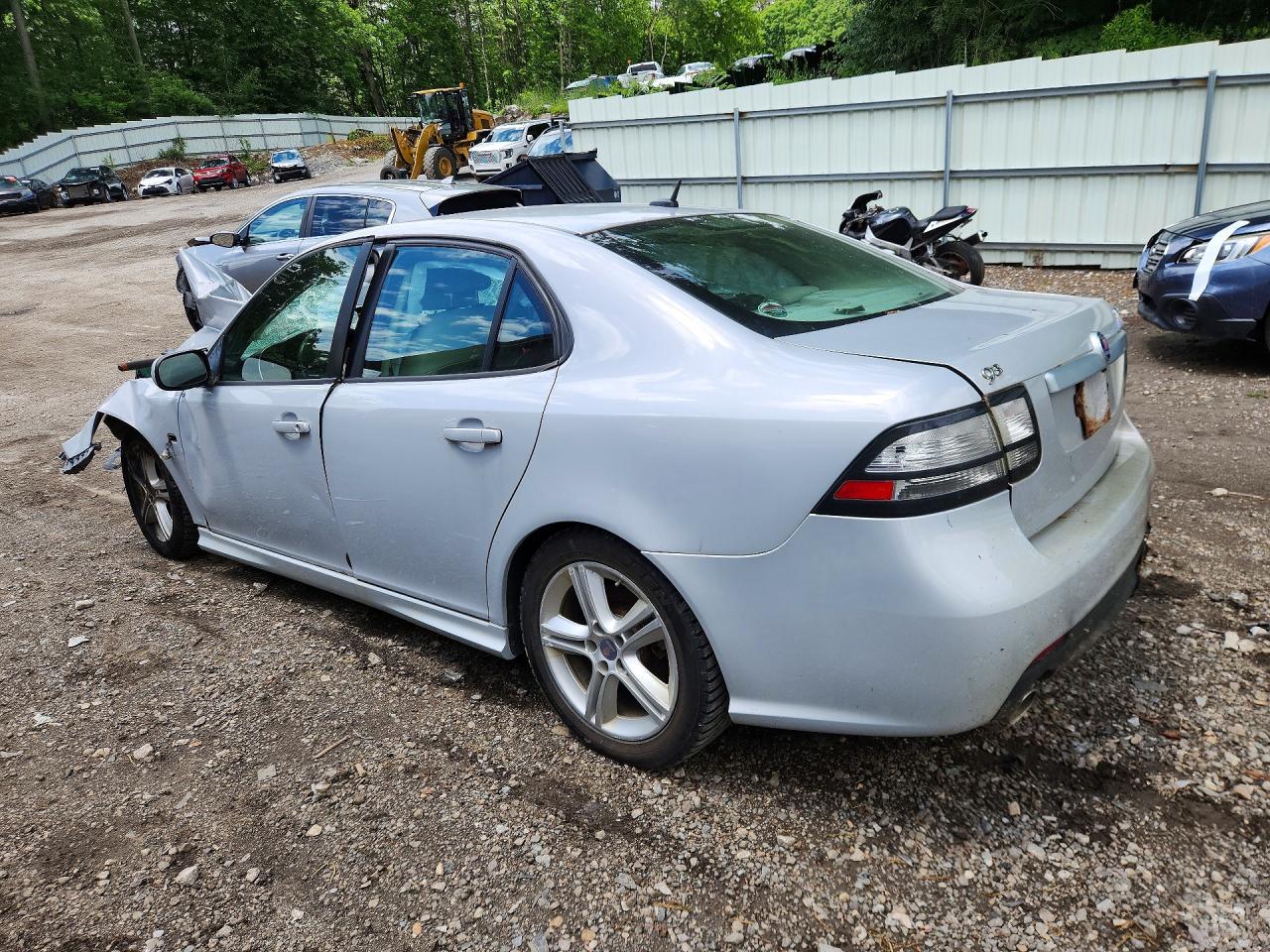 2010 Saab 9-3 2.0t Silver vin: YS3FA4BY7A1609978
