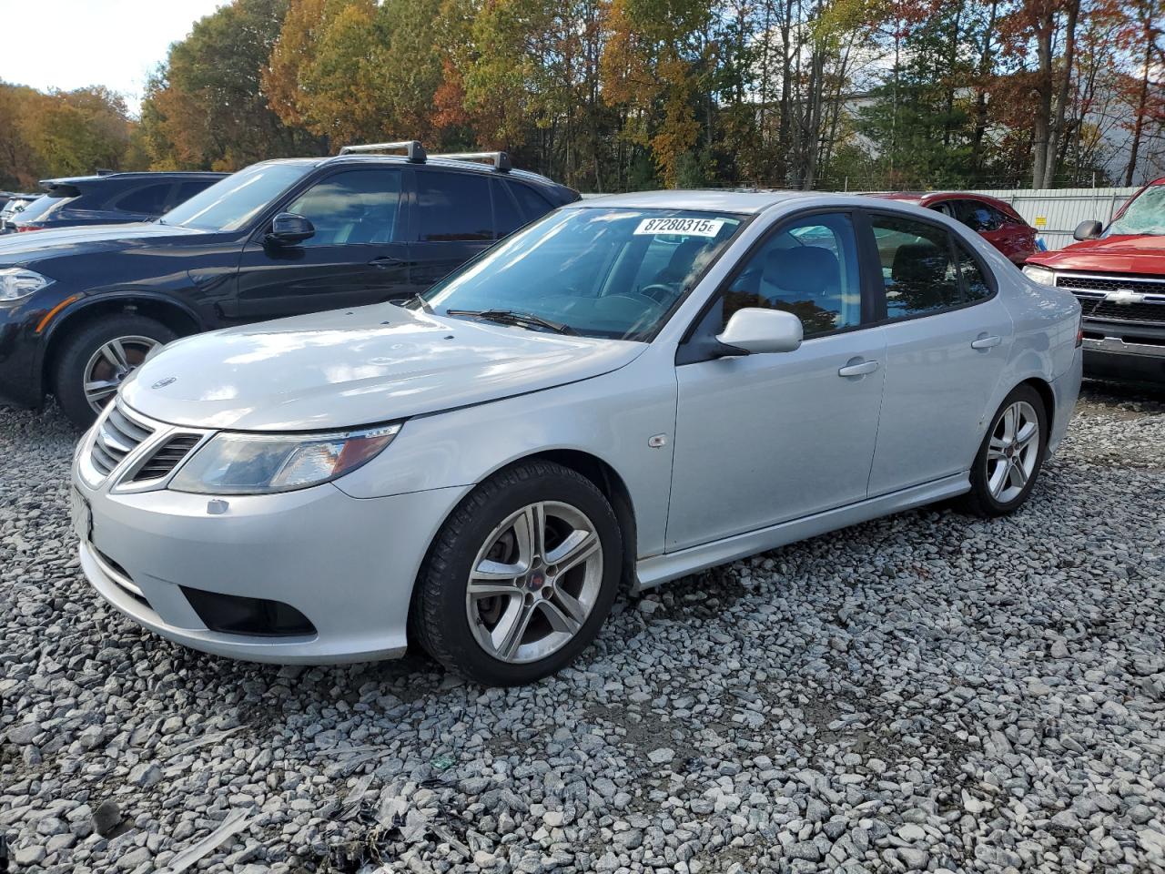 2010 Saab 9-3 2.0t Серебряный vin: YS3FA4BY7A1618762