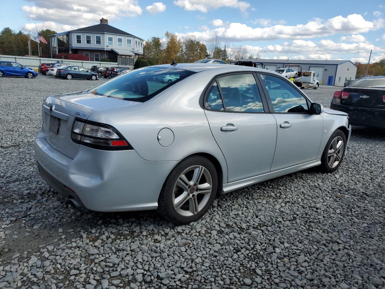 2010 Saab 9-3 2.0t Silver vin: YS3FA4BY7A1618762