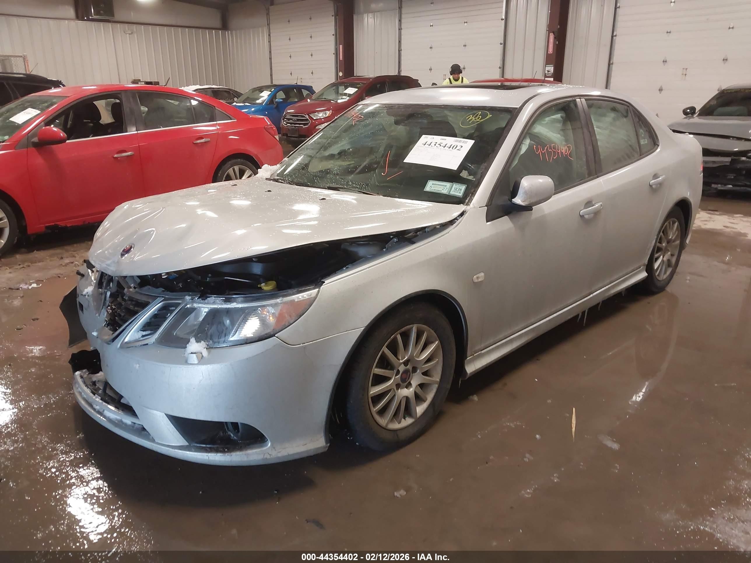 2010 Saab 9-3   Серебряный vin: YS3FA4CY0A1615412