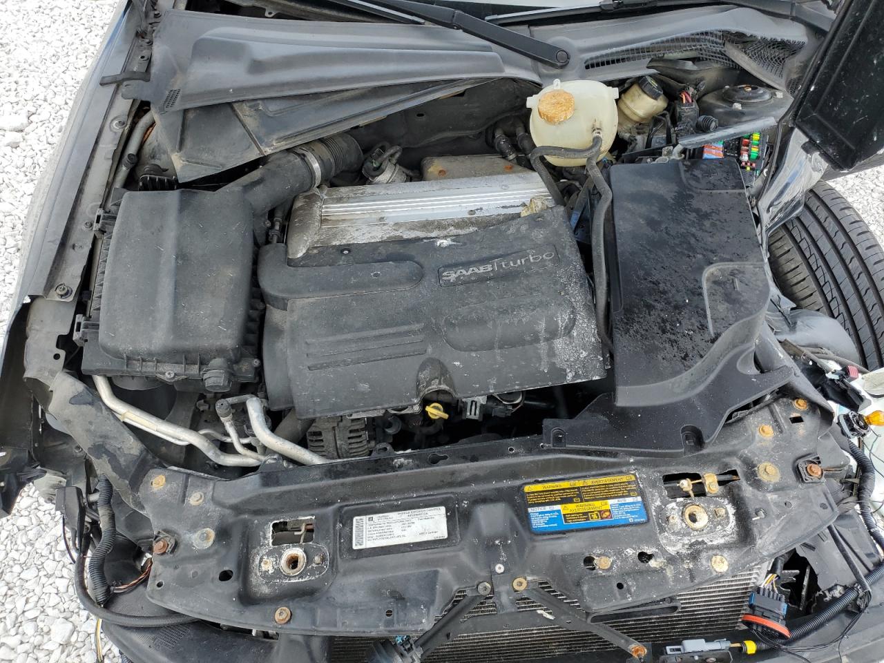 2010 Saab 9-3 2.0t Black vin: YS3FA4CY2A1613824