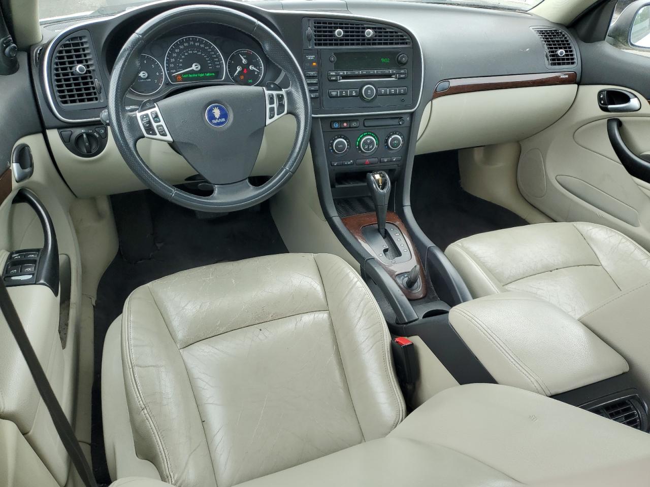 2010 Saab 9-3 2.0t White vin: YS3FA4CY3A1613895