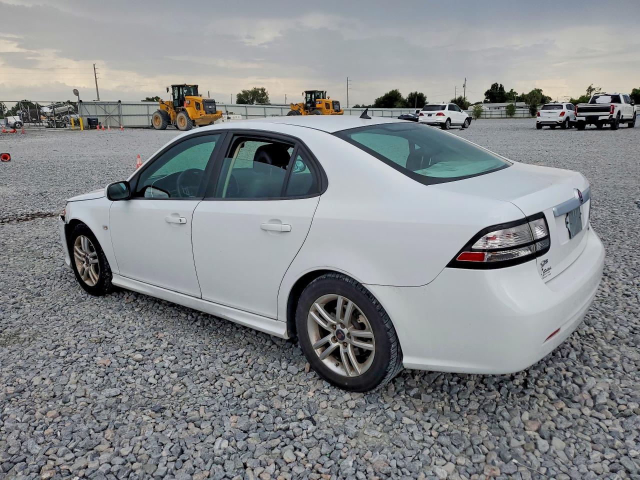 2011 Saab 9-3 2.0t White vin: YS3FA4CY4B1310089