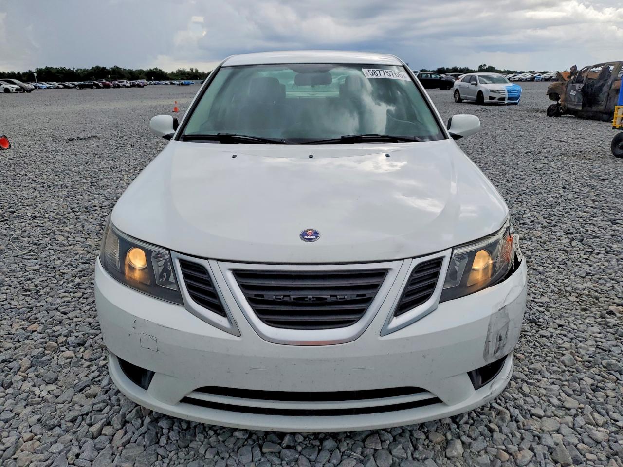 2011 Saab 9-3 2.0t White vin: YS3FA4CY4B1310089