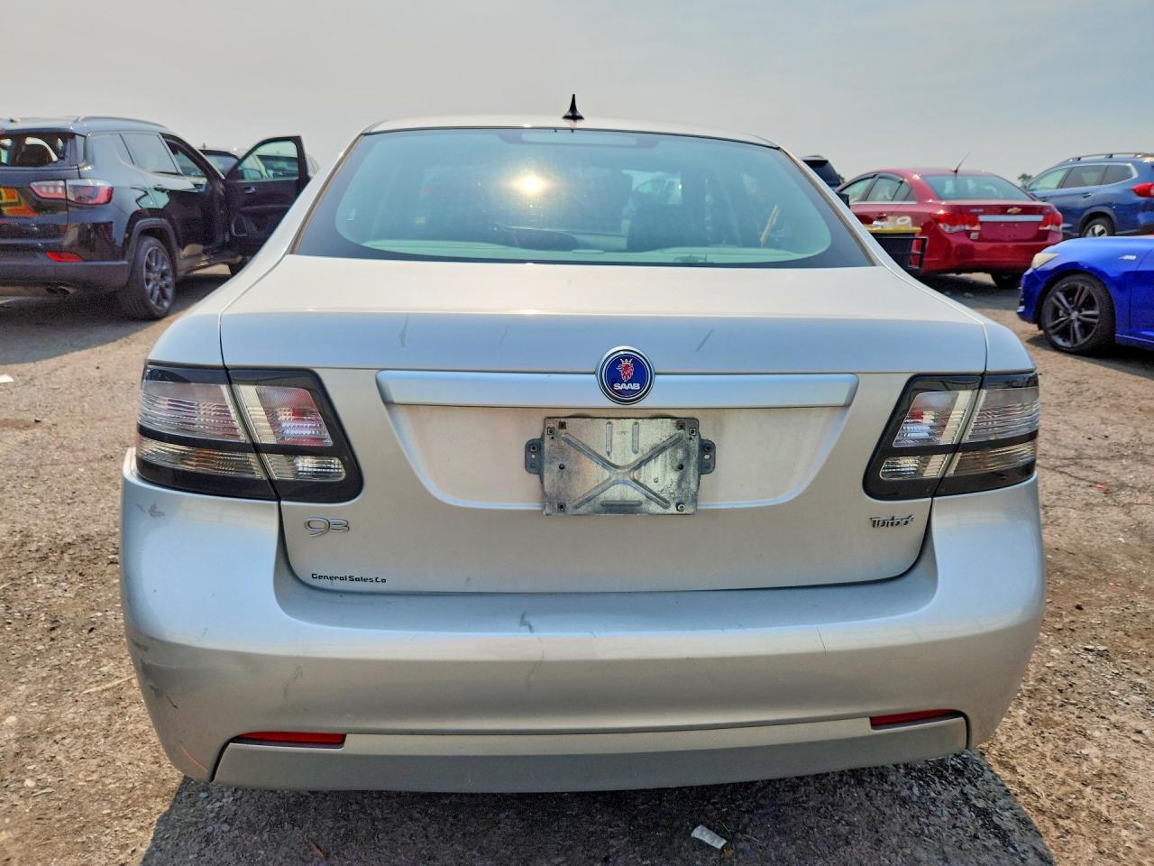2011 Saab 9-3 2.0t Серебряный vin: YS3FA4CY5B1313857