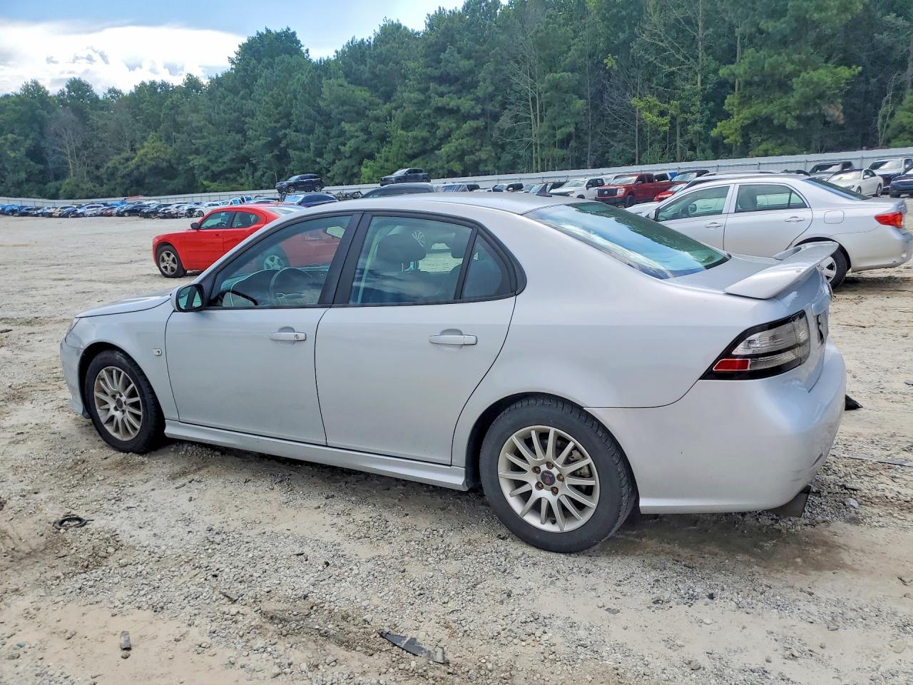 2010 Saab 9-3 2.0t Серебряный vin: YS3FA4CY6A1616631
