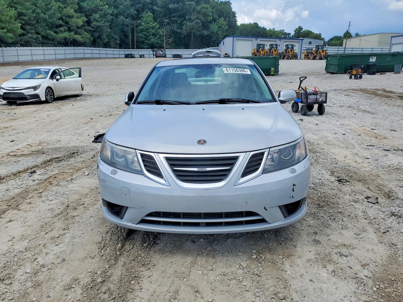 2010 Saab 9-3 2.0t Серебряный vin: YS3FA4CY6A1616631