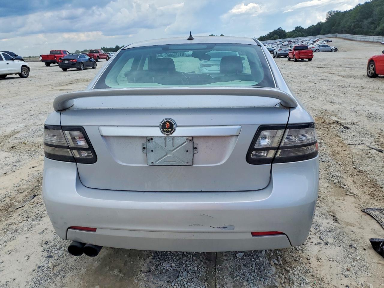 2010 Saab 9-3 2.0t Серебряный vin: YS3FA4CY6A1616631