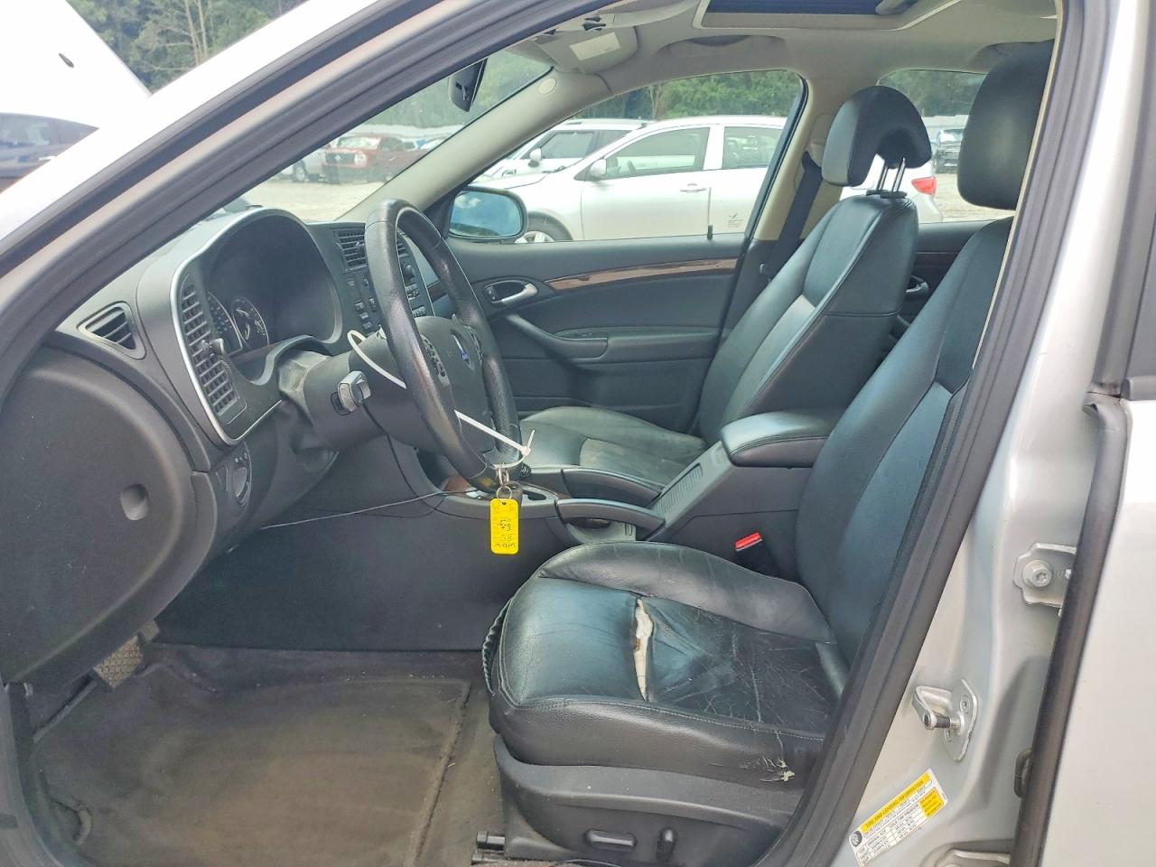 2010 Saab 9-3 2.0t Серебряный vin: YS3FA4CY6A1616631