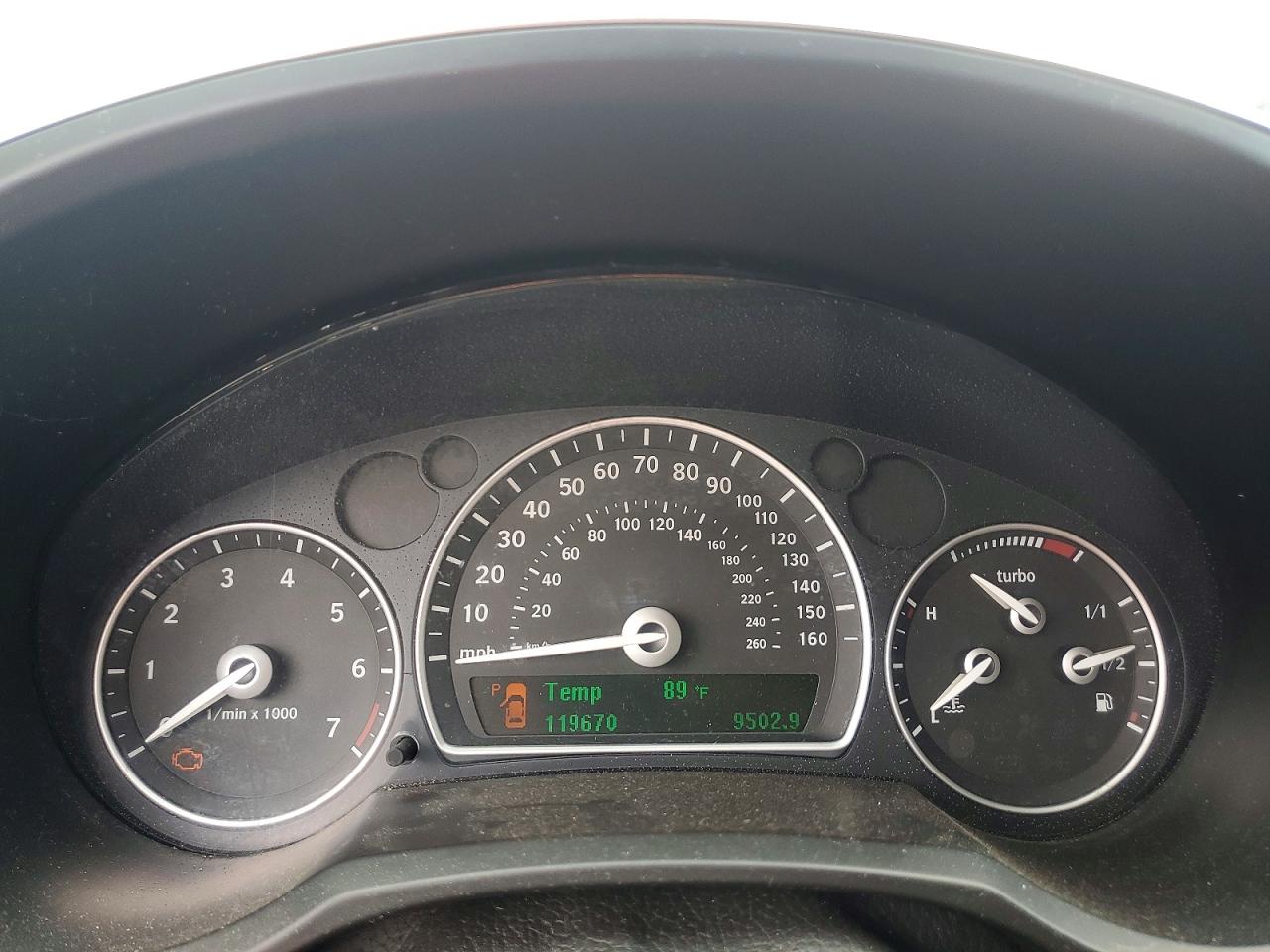 2010 Saab 9-3 2.0t Серебряный vin: YS3FA4CY6A1616631
