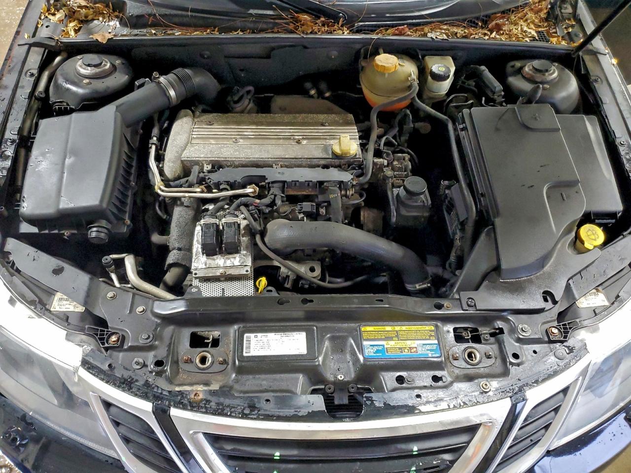 2010 Saab 9-3 2.0t Черный vin: YS3FA4CY7A1610773