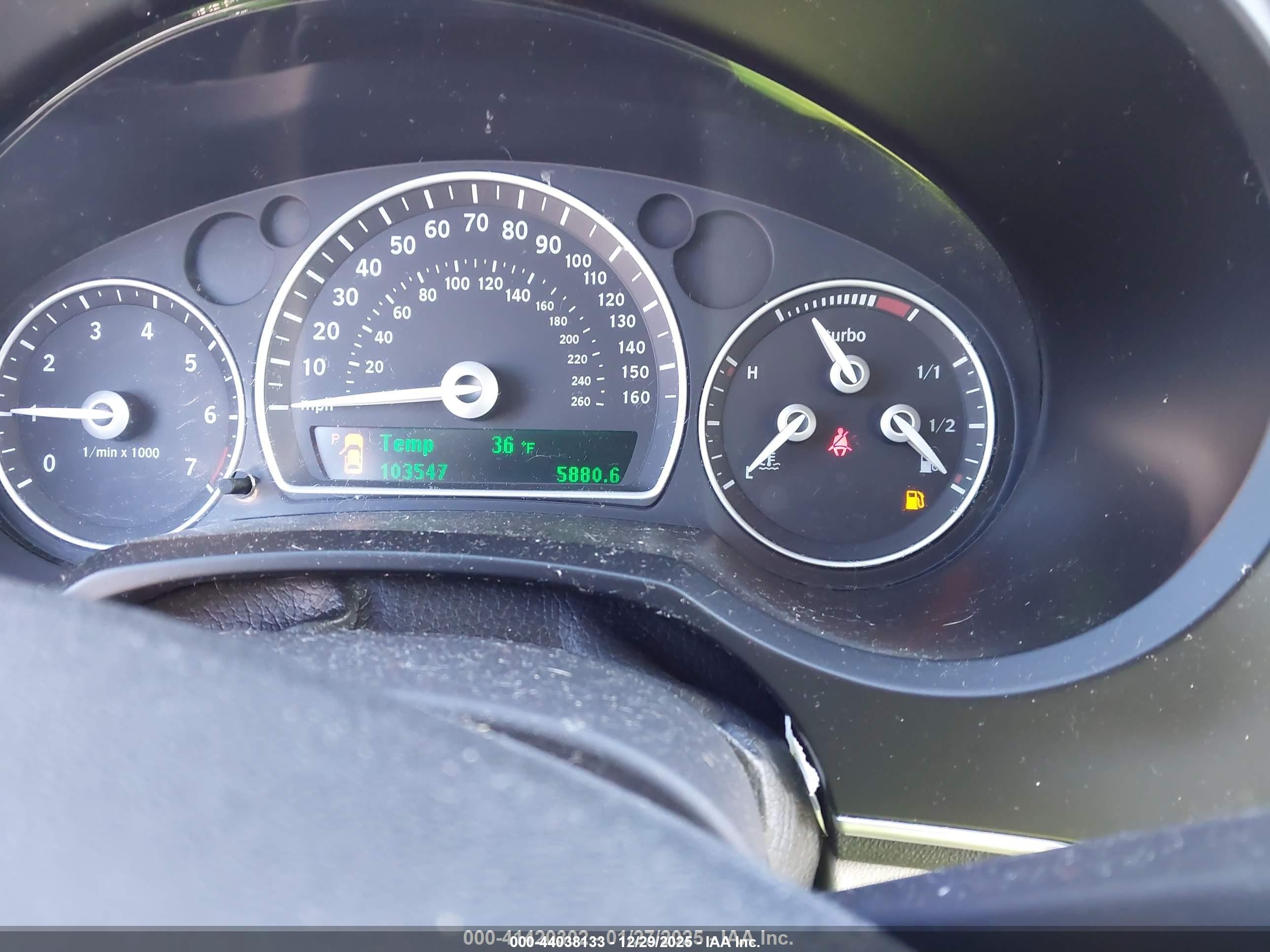 2010 Saab 9-3   Black vin: YS3FA4CY9A1607437