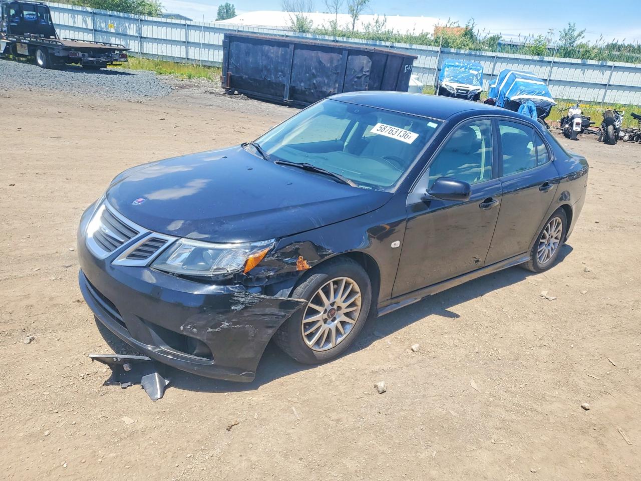 2011 Saab 9-3 Black vin: YS3FA4CYXB1300621