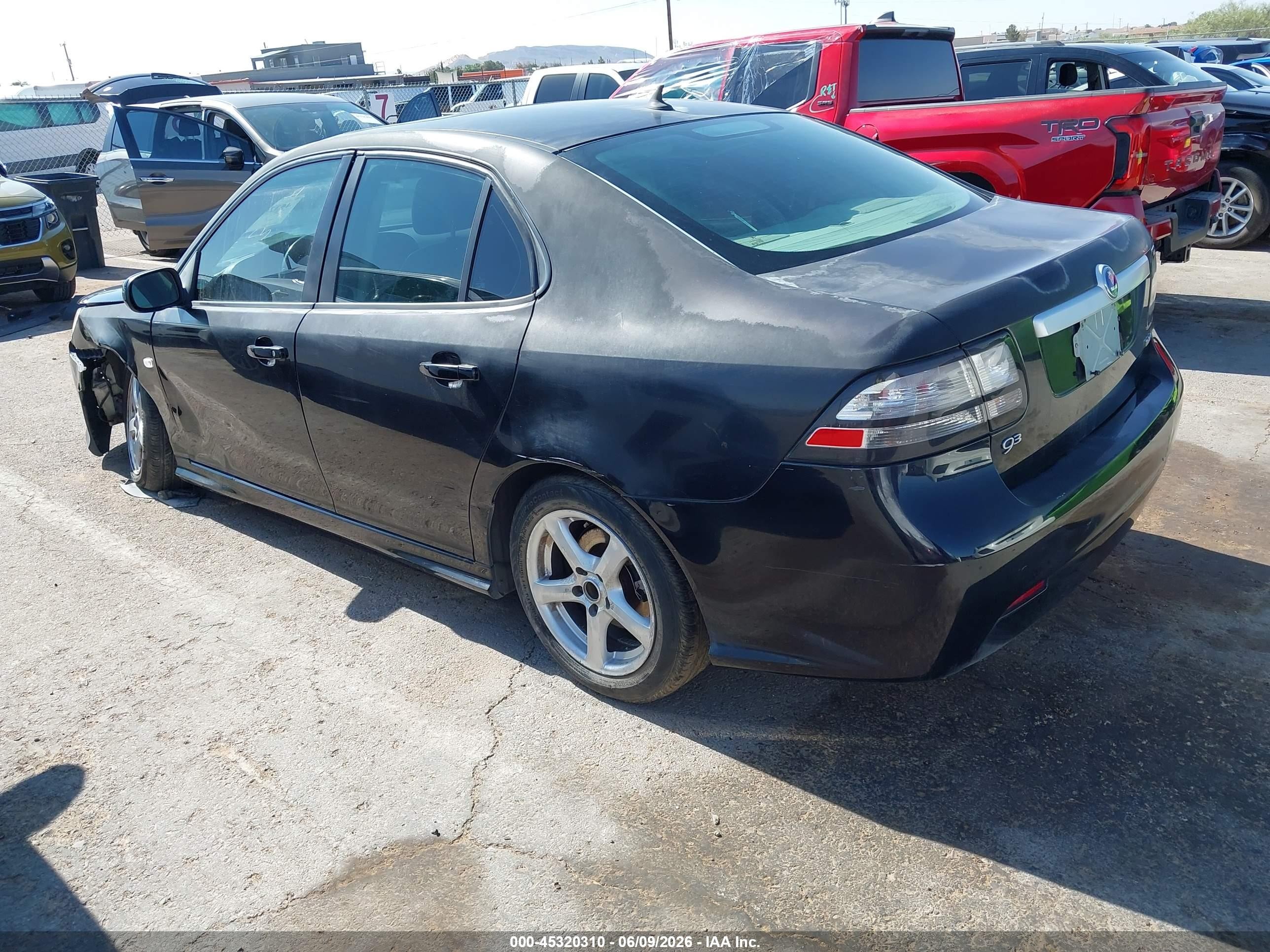 2011 Saab 9-3   Black vin: YS3FA4CYXB1305527
