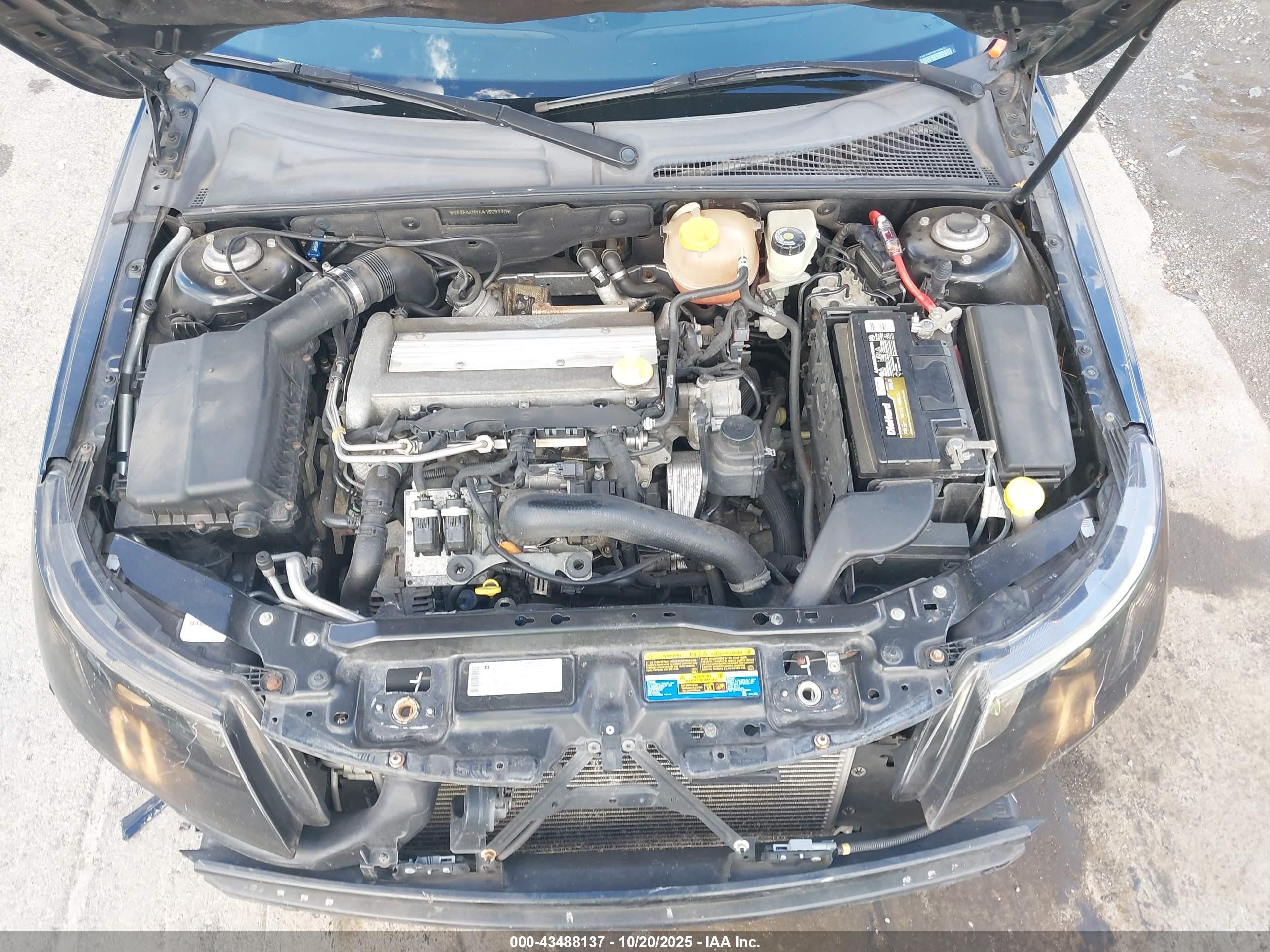 2010 Saab 9-3   Black vin: YS3FA4MY4A1609370