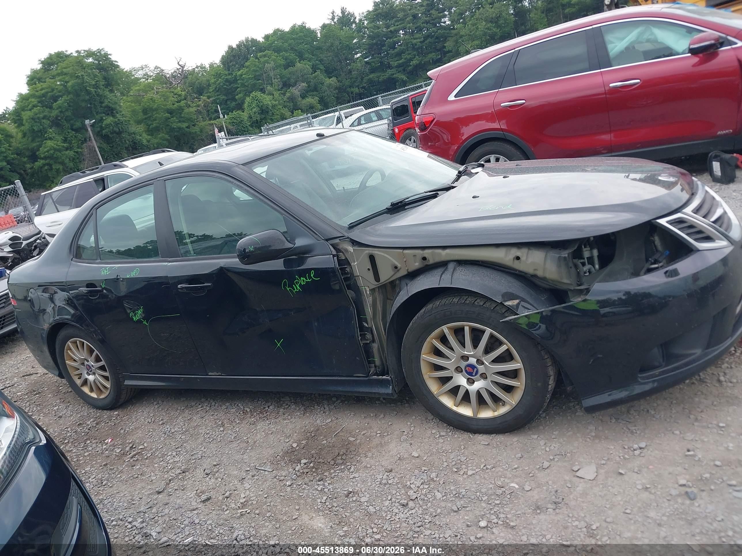 2010 Saab 9-3   Black vin: YS3FA4MY6A1613131