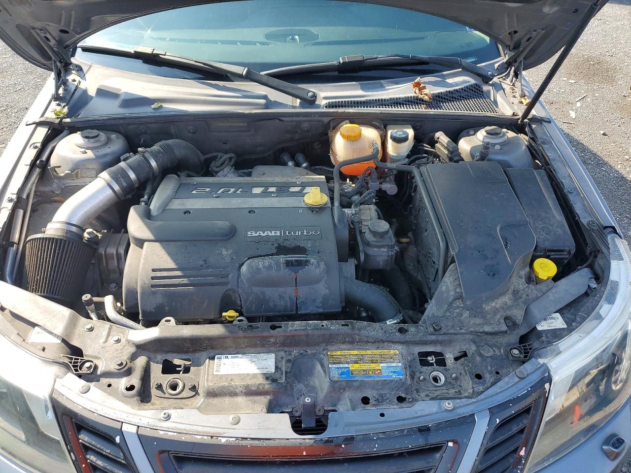 2010 Saab 9-3 2.0t Silver vin: YS3FA4MY7A1608682