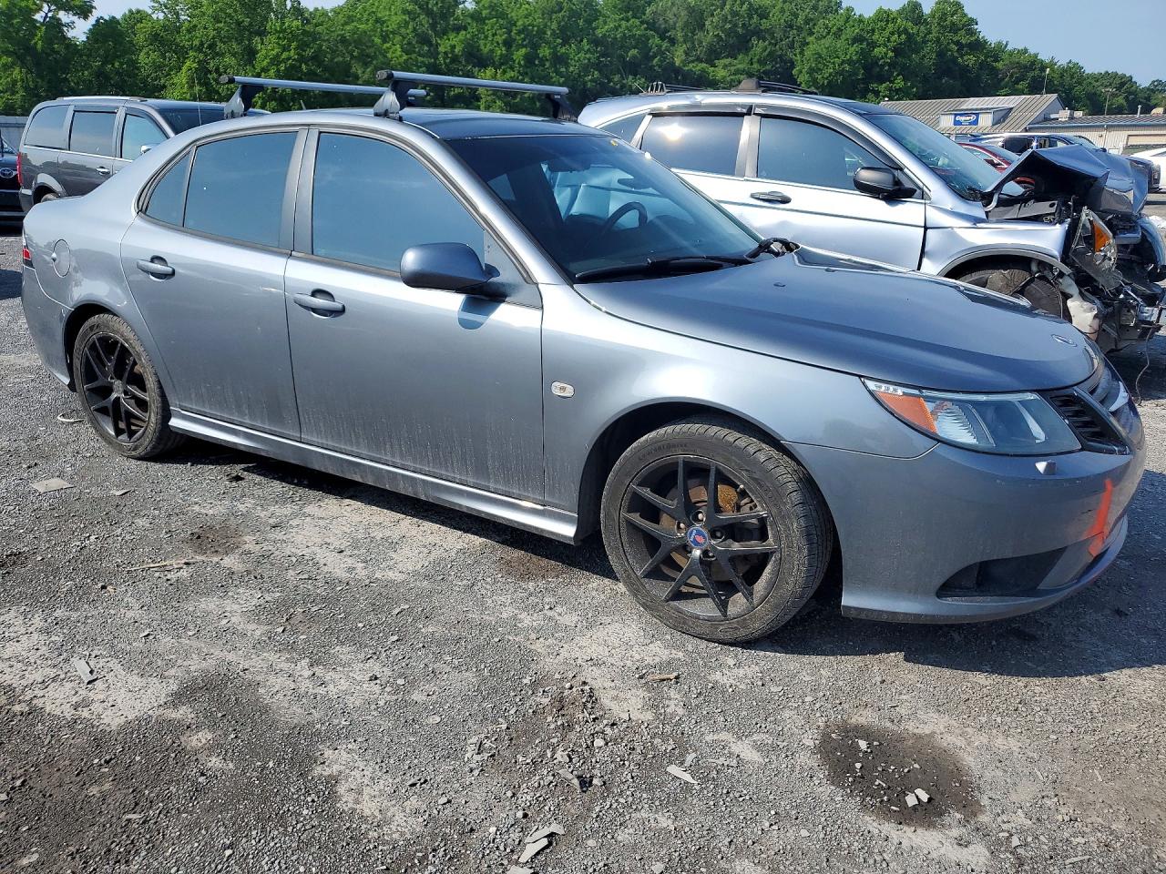 2010 Saab 9-3 2.0t Silver vin: YS3FA4MY7A1608682