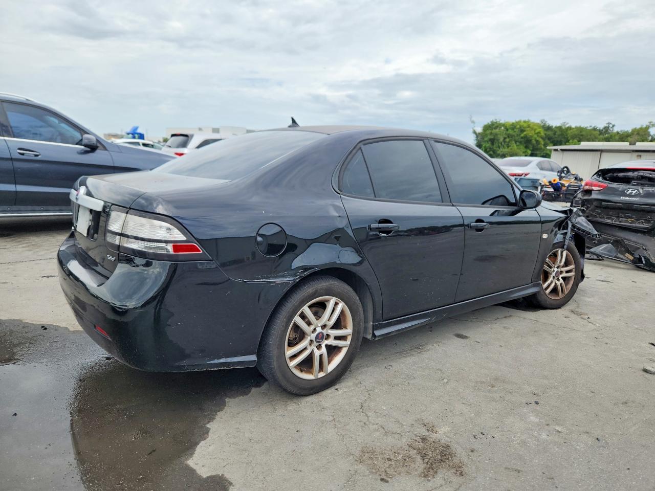 2011 Saab 9-3 2.0t Черный vin: YS3FA4MYXB1307860