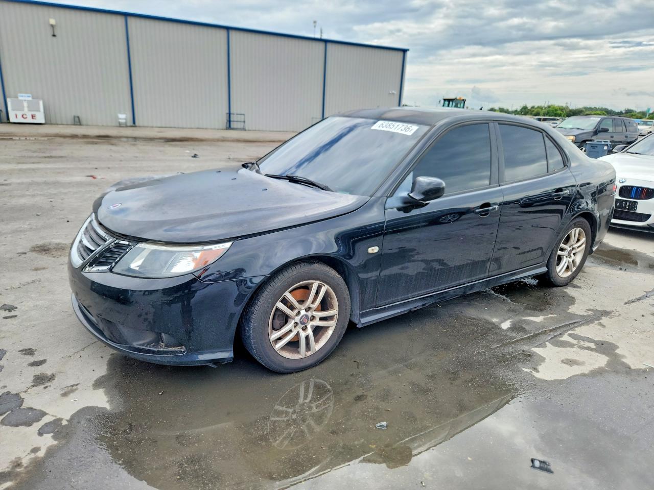 2011 Saab 9-3 2.0t Черный vin: YS3FA4MYXB1307860