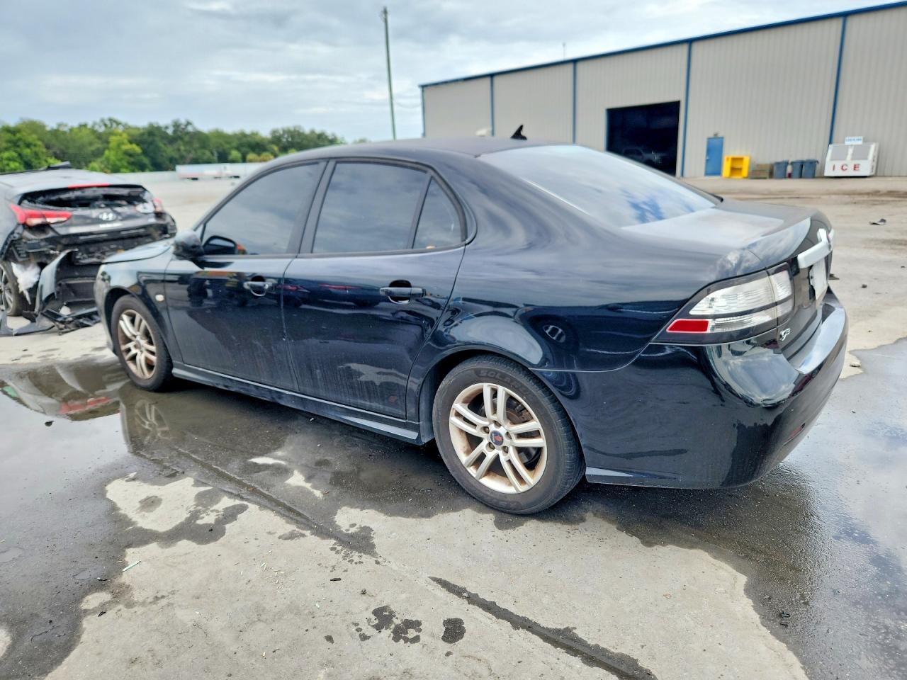 2011 Saab 9-3 2.0t Черный vin: YS3FA4MYXB1307860