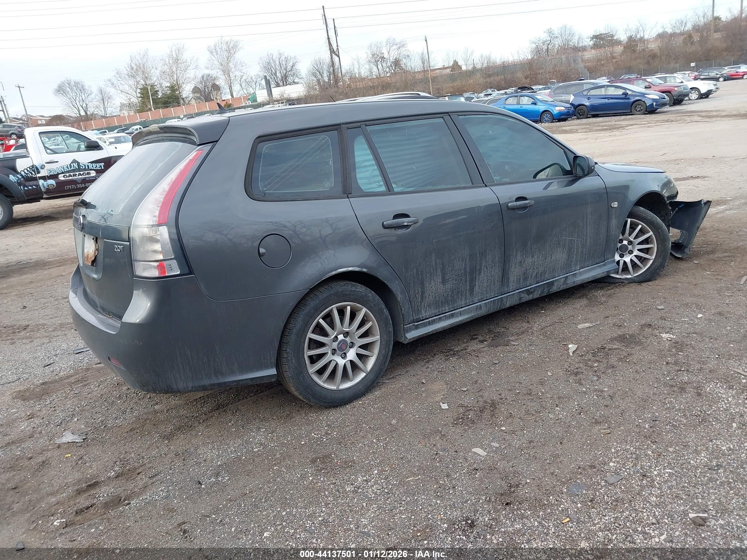 2010 Saab 9-3   Серый vin: YS3FA5CY2A1612078