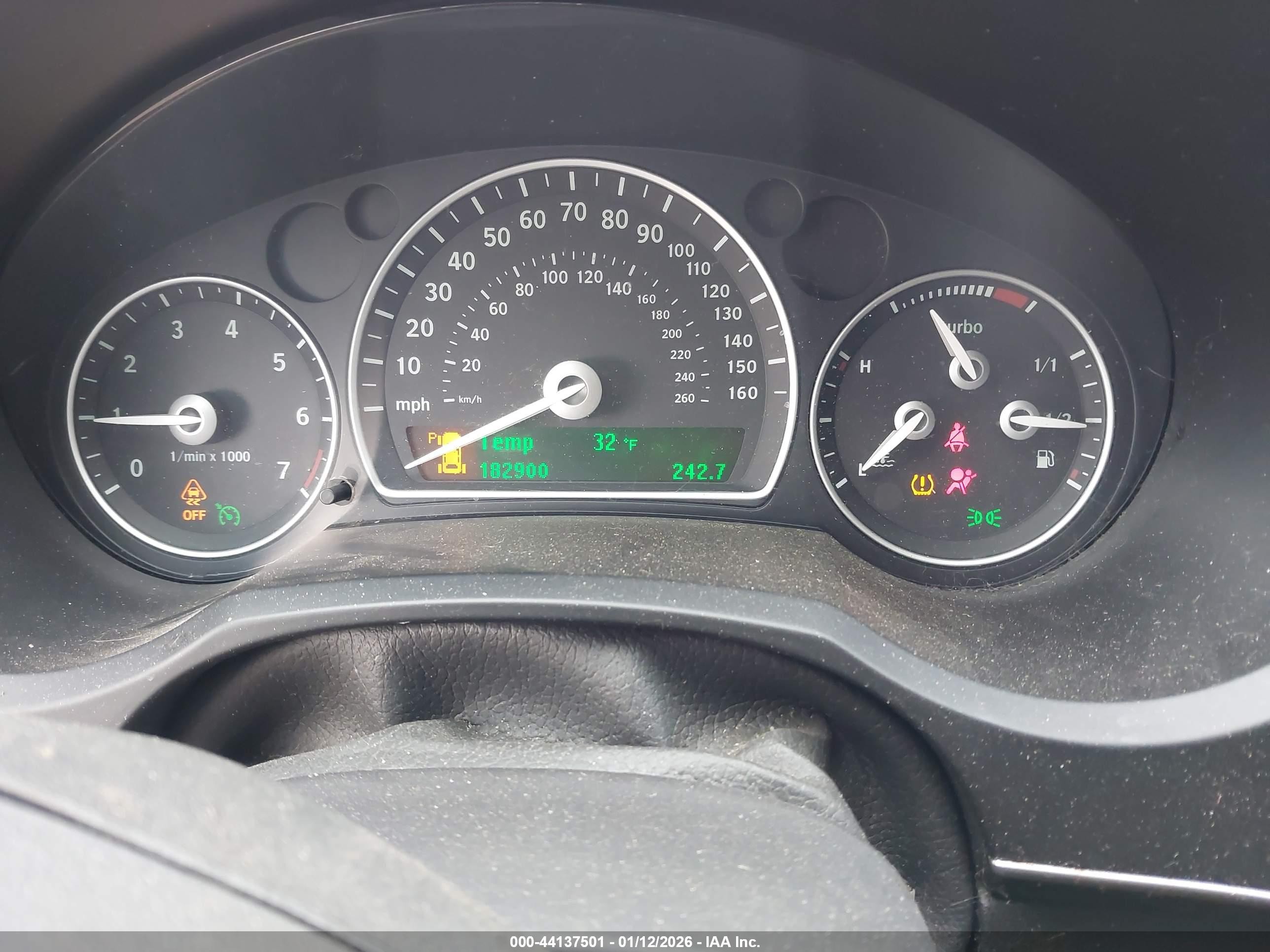 2010 Saab 9-3   Серый vin: YS3FA5CY2A1612078