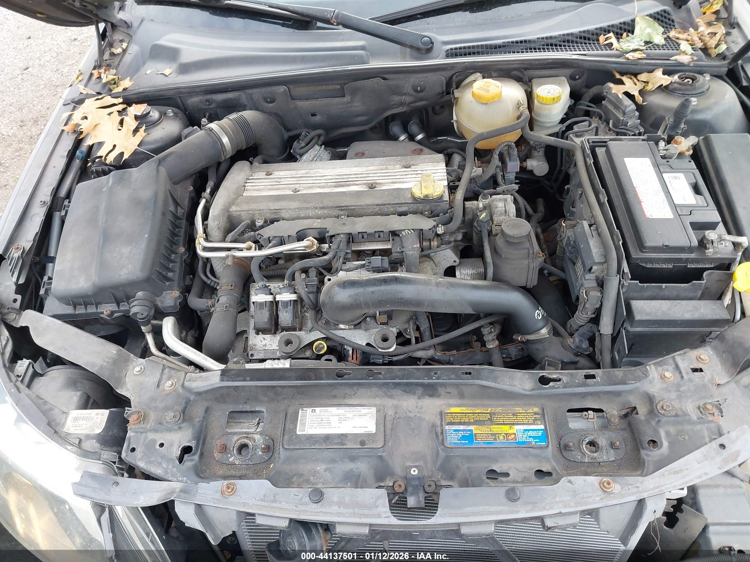 2010 Saab 9-3   Серый vin: YS3FA5CY2A1612078