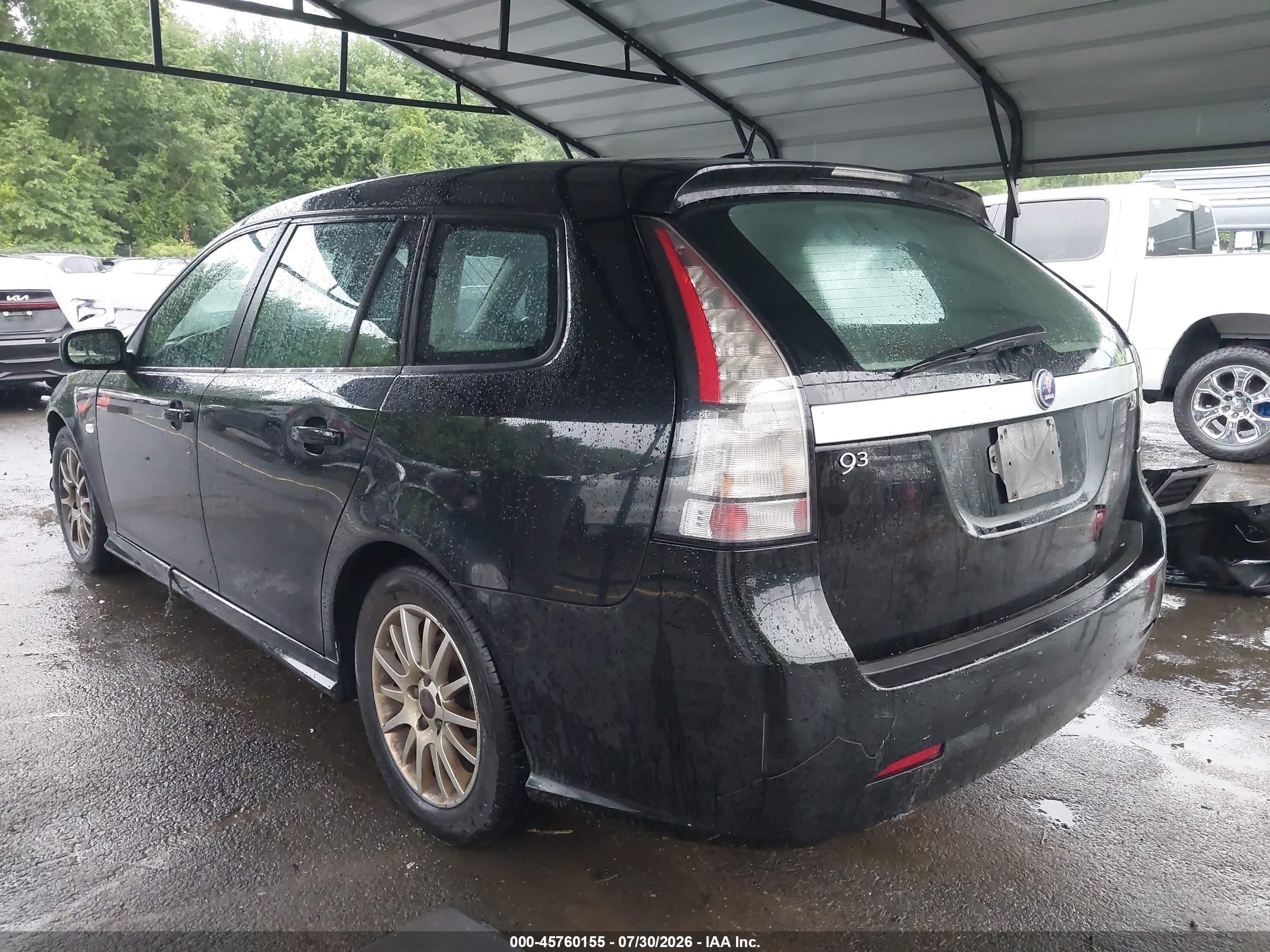 2010 Saab 9-3   Черный vin: YS3FA5CY9A1613874