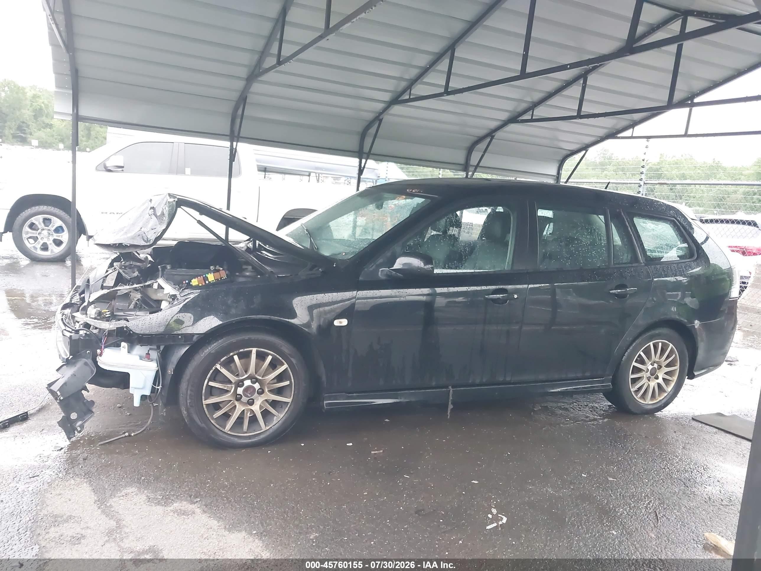 2010 Saab 9-3   Черный vin: YS3FA5CY9A1613874