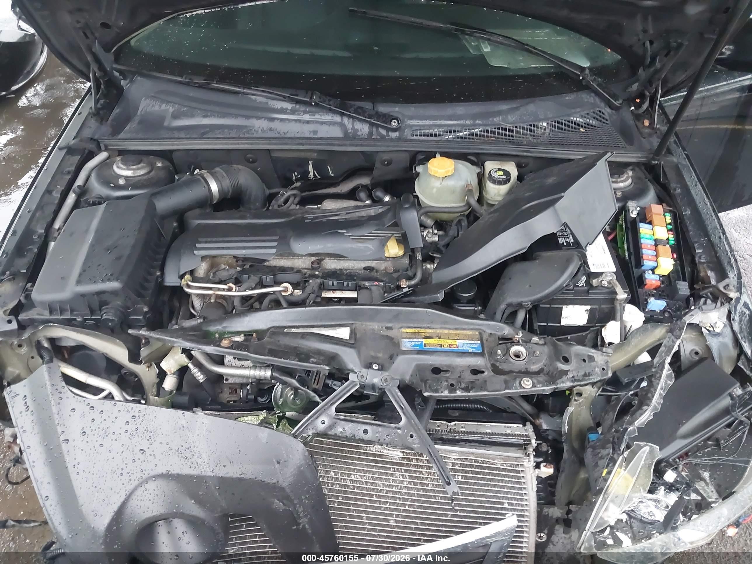2010 Saab 9-3   Черный vin: YS3FA5CY9A1613874
