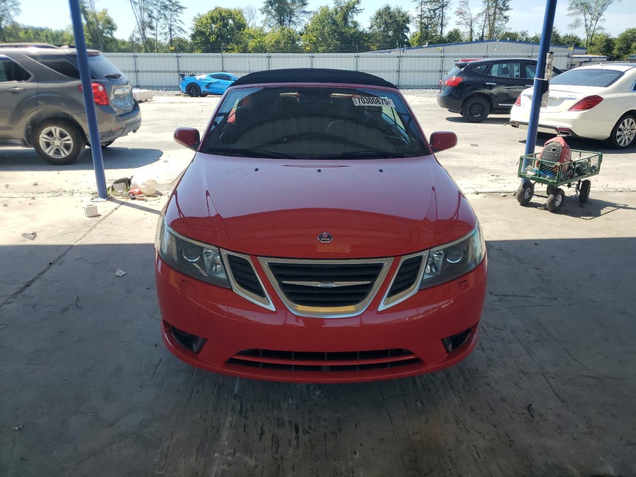 2010 Saab 9-3 2.0t Red vin: YS3FA7CY9A1611246