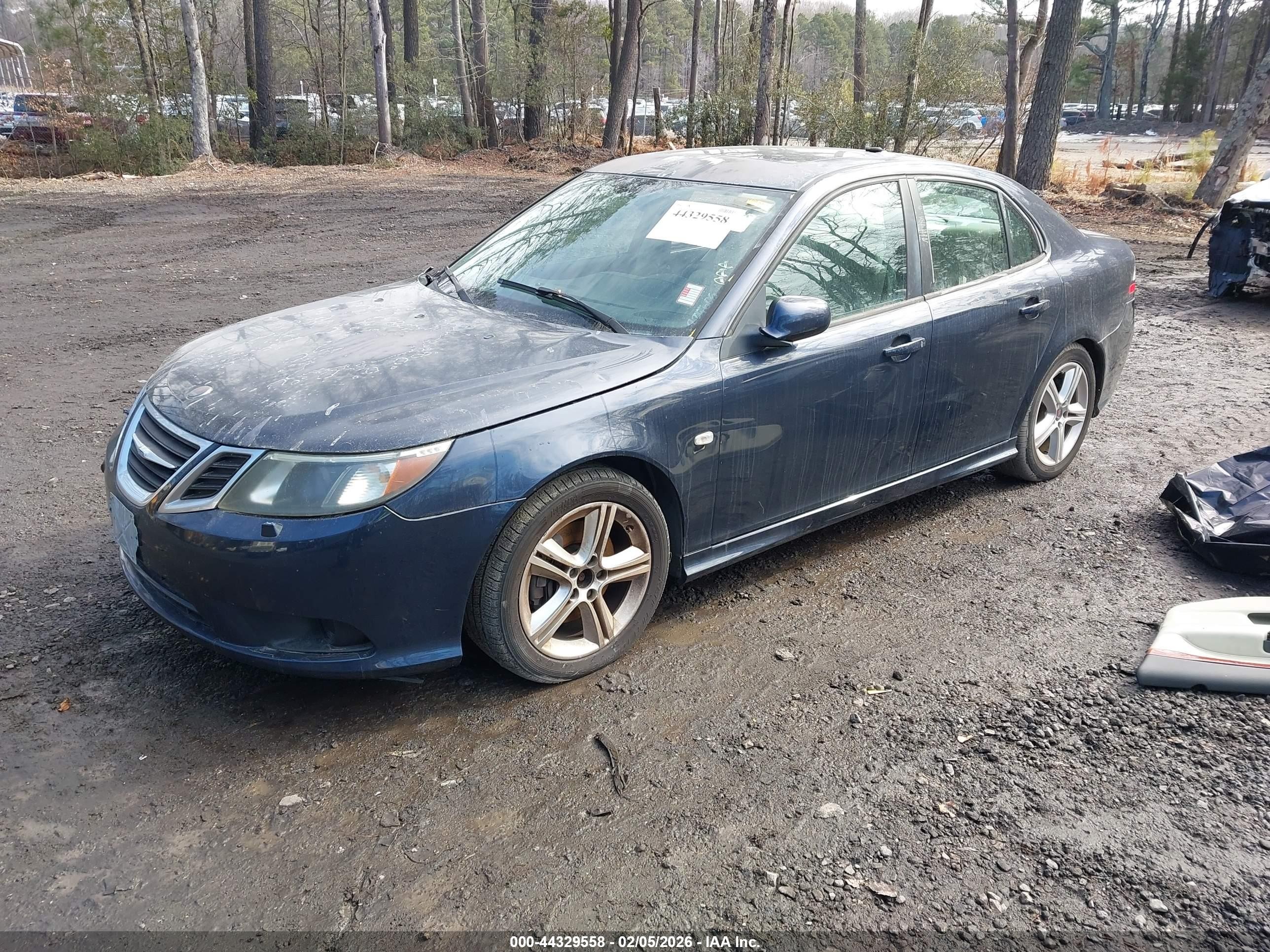 2009 Saab 9-3 2.0t Blue vin: YS3FB42Y091014401