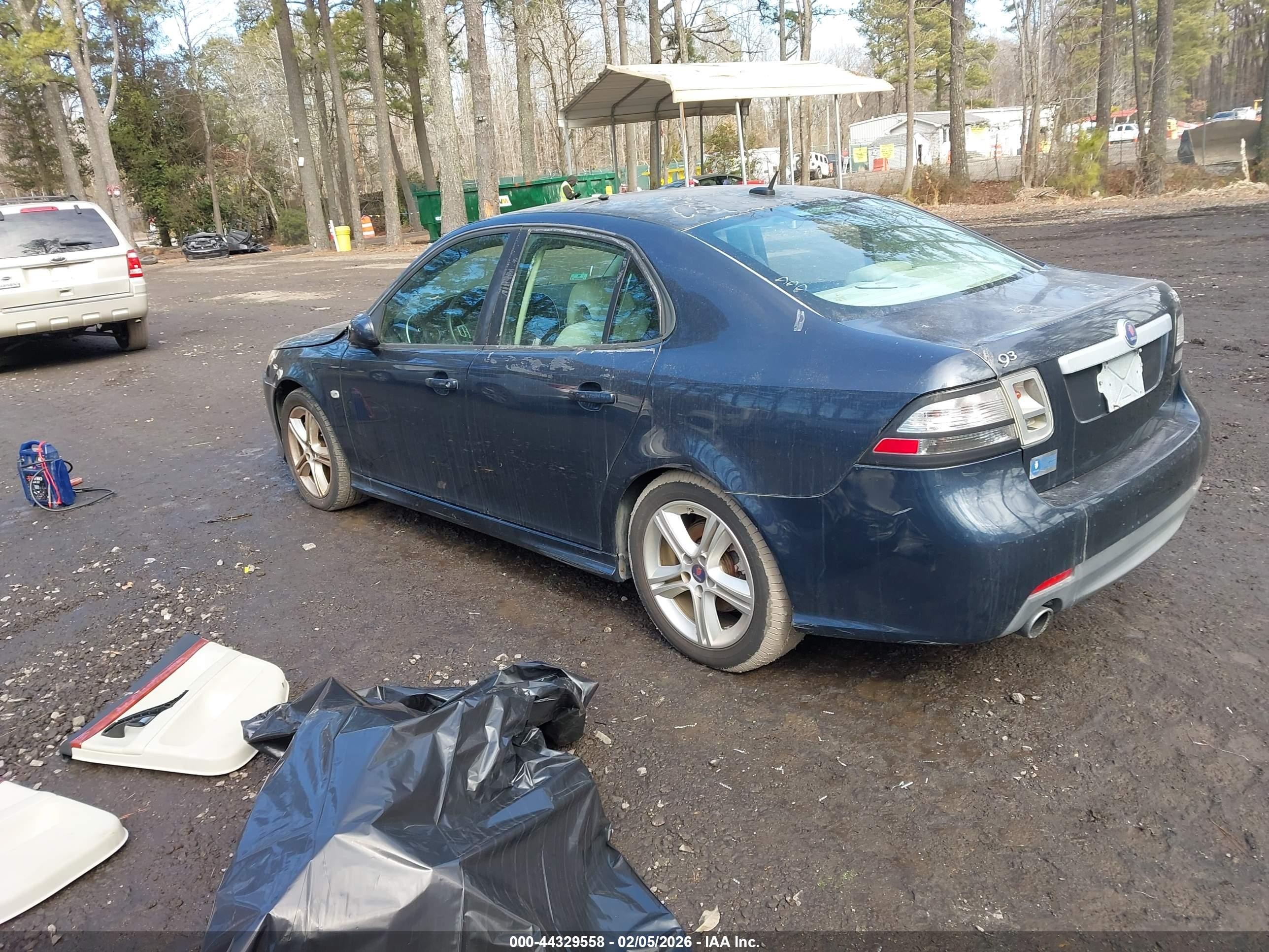2009 Saab 9-3 2.0t Blue vin: YS3FB42Y091014401