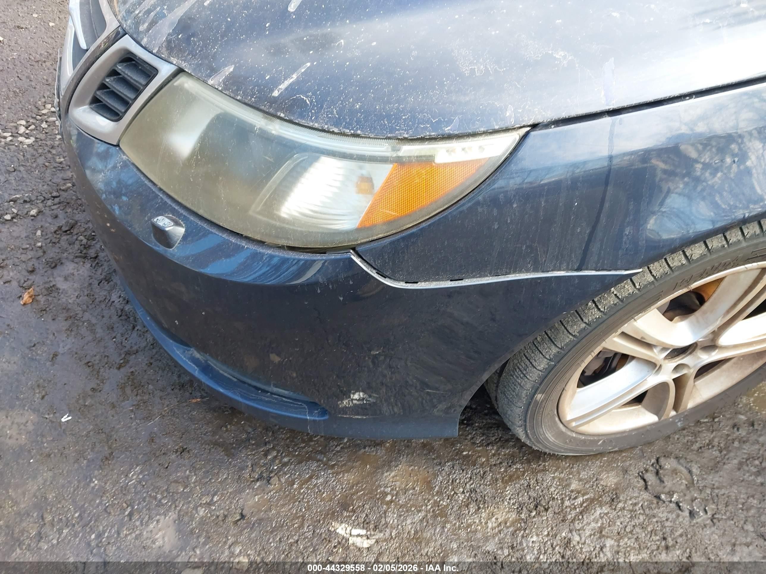 2009 Saab 9-3 2.0t Blue vin: YS3FB42Y091014401